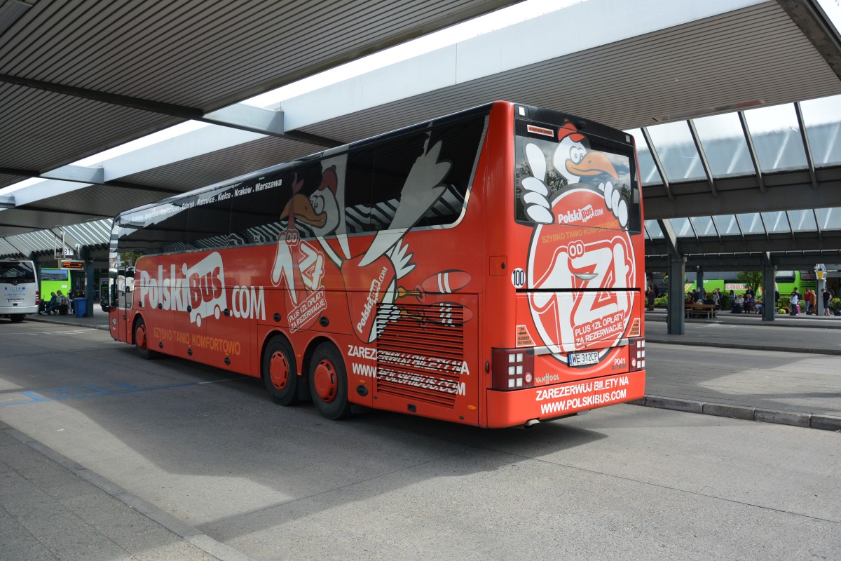 WE 312CP wurde am 07.05.2015 in Berlin gesehen. Aufgenommen wurde ein VanHool T 921 Altano / Berlin Zentraler Omnibusbahnhof.
