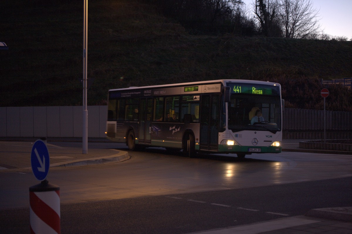 Wendestalle am Busbahnhof Riesa 12.12.2013 16:26 Uhr