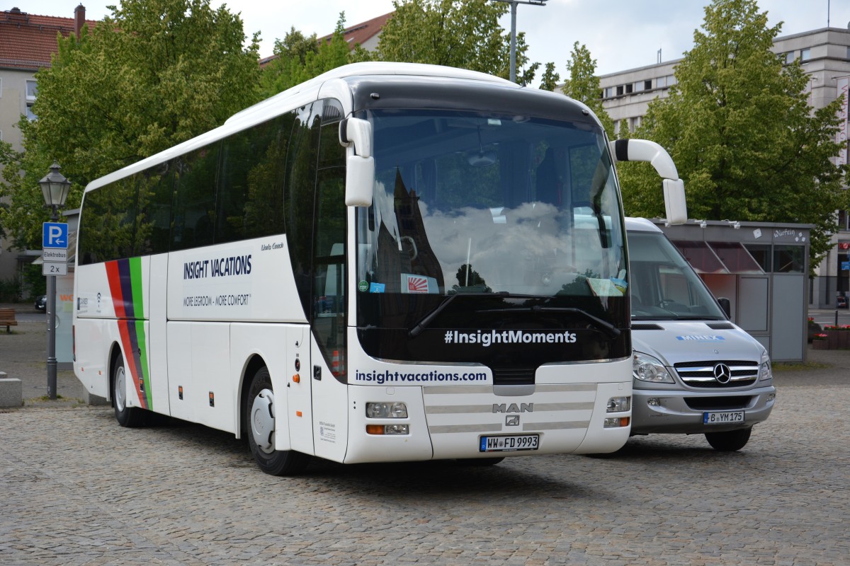 WW-FD 9993 steht am 17.06.2014 am Basinplatz in Potsdam.