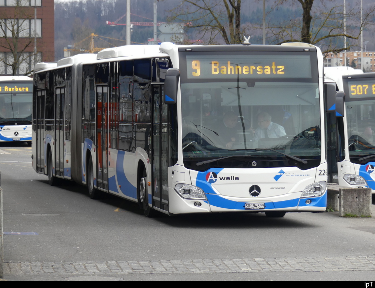 BOGG - Mercedes Citaro Nr.226 unterwegs in Olten am 2023.01.29