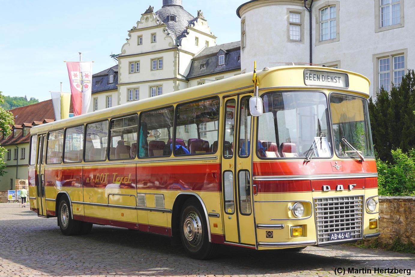 Bova DAF MB200D060 NZH Vervoermuseum, Oldtimerbustreffen Bad Mergentheim Mai 2026