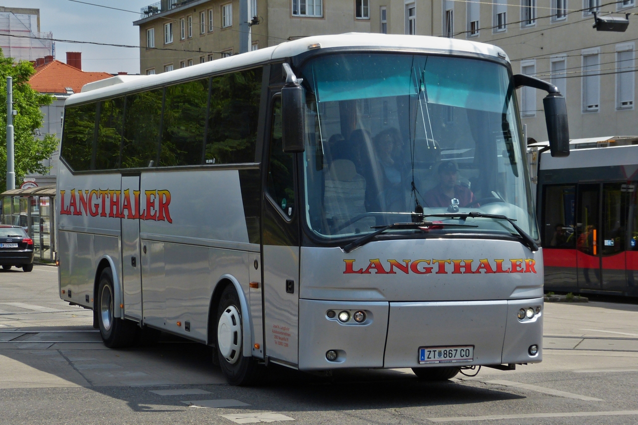 Bova Futura von Langthaler, in den Straßen von Wien unterwegs. 02.06.2023