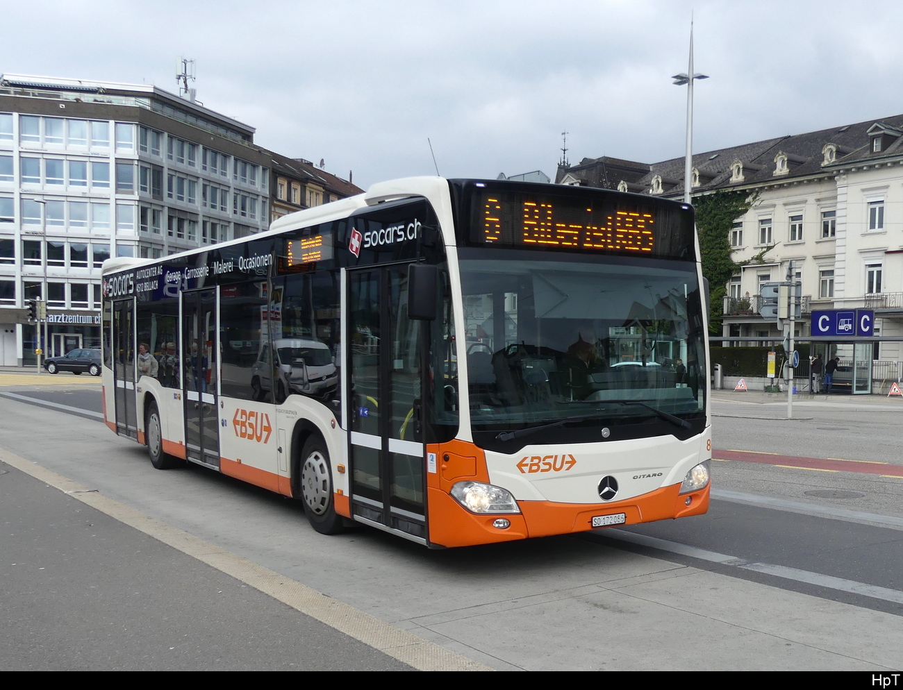 BSU - Mercedes Citaro Nr.86 unterwegs in Solothurn am 19.04.2023