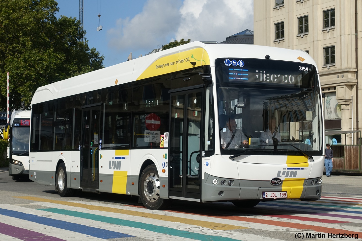 BYD ebus B12 De Lijn, Gent/Belgien September 2026