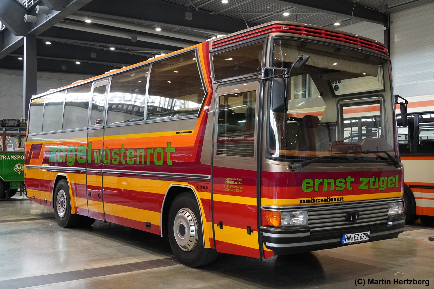 Drögmöller E 280 Bj. 1985 Zügel, Retro Classics Stuttgart Februar 2026