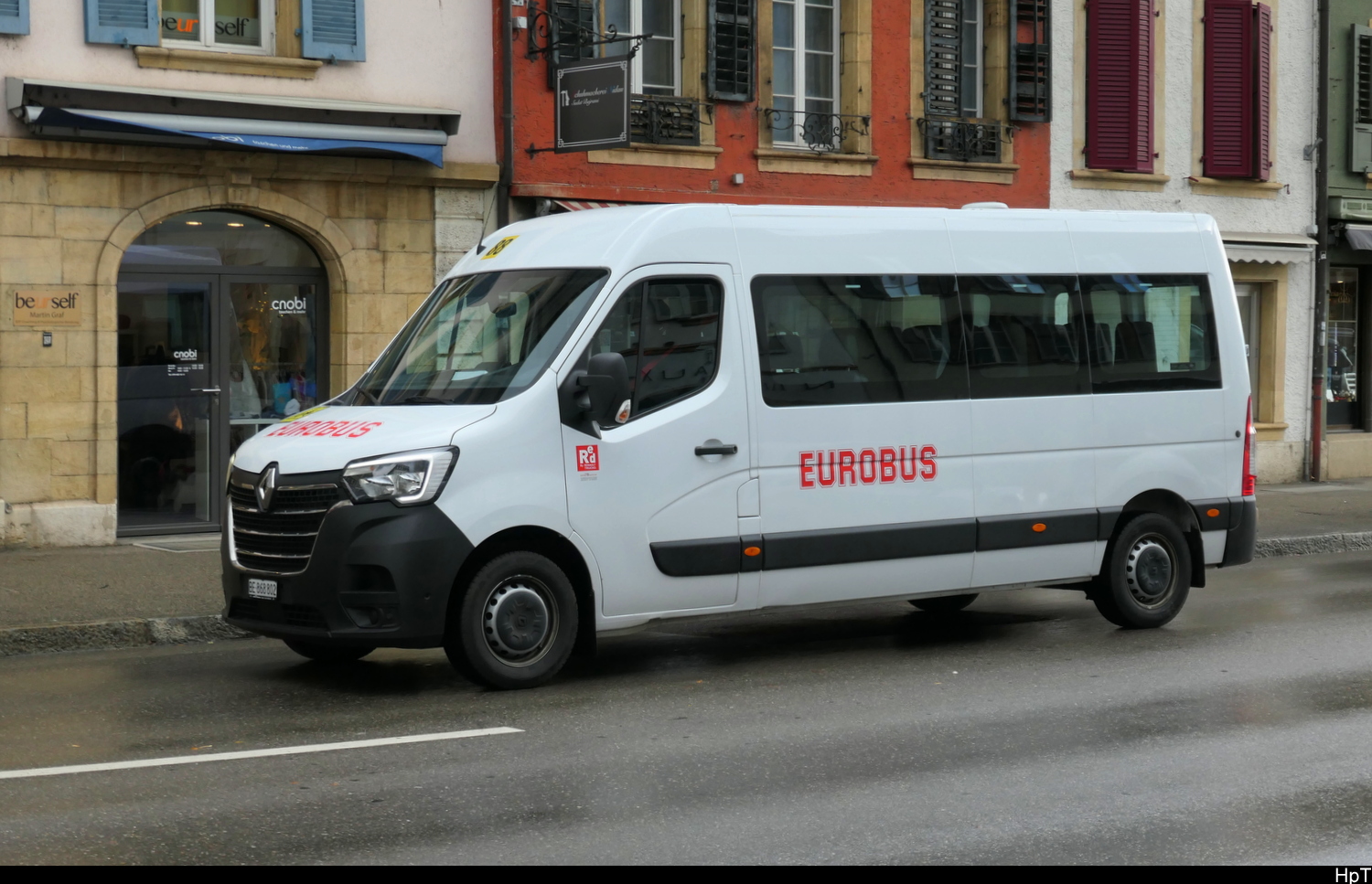 EUROBUS - Renault Master unterwegs in Nidau am 23.10.2026