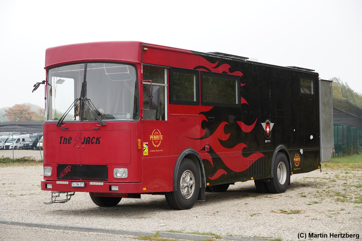 FBW Wohnbus  The Jack , Europ�isches Oldtimerbustreffen Wissembourg/Frankreich Oktober 2026