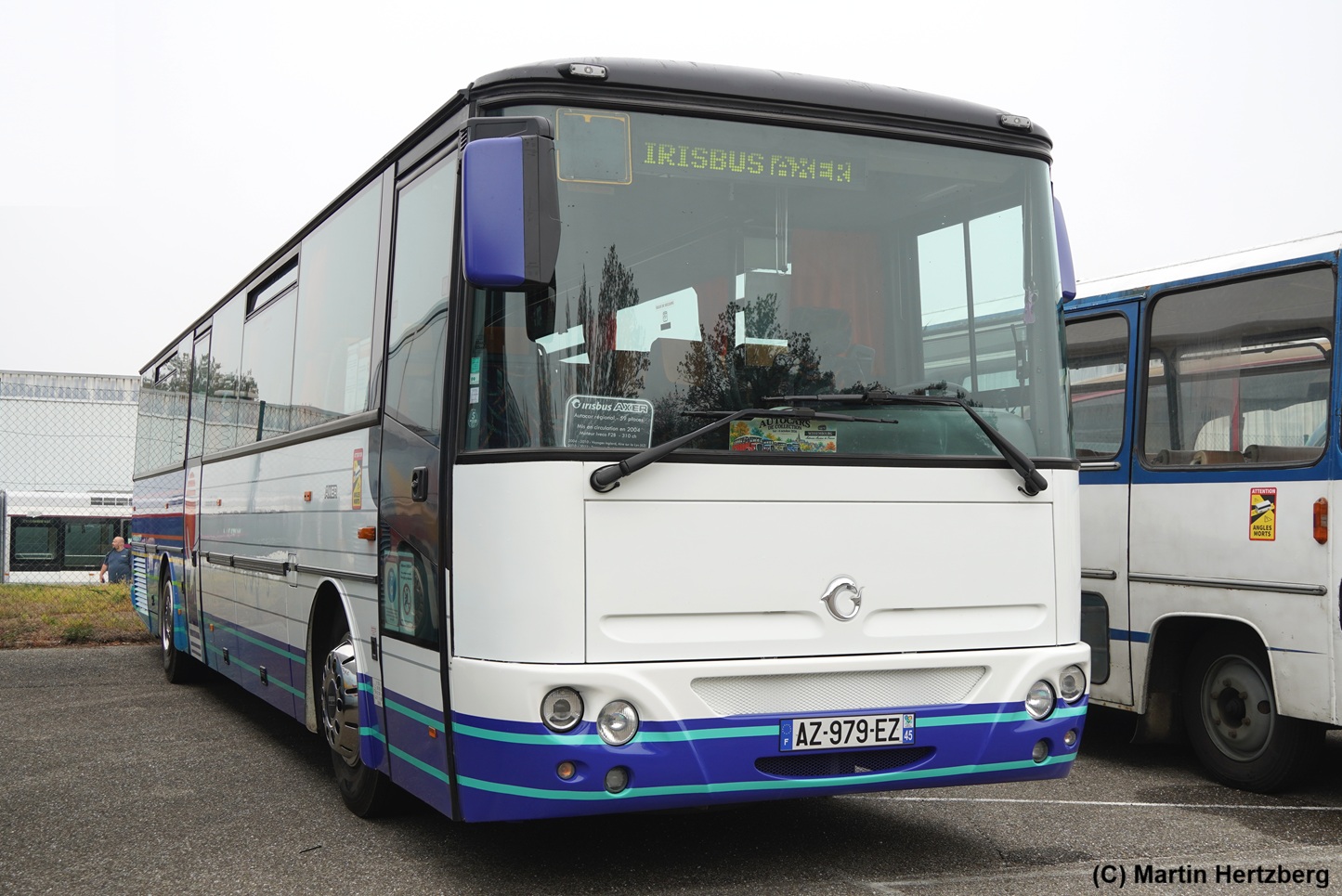 Irisbus Axer Bj. 2004, Europ�isches Oldtimerbustreffen Wissembourg/Frankreich Oktober 2026