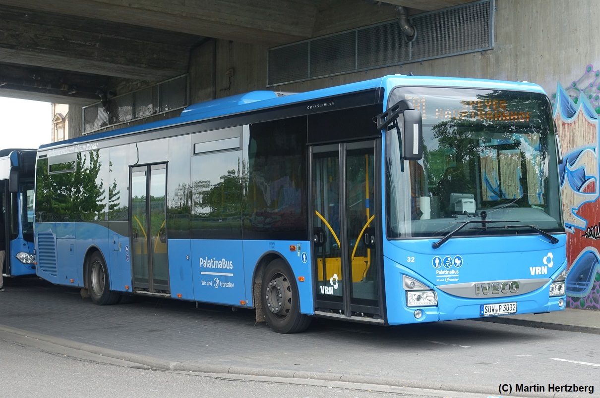 Iveco Bus Crossway LE  PalatinaBus - VRN , Landau Mai 2023