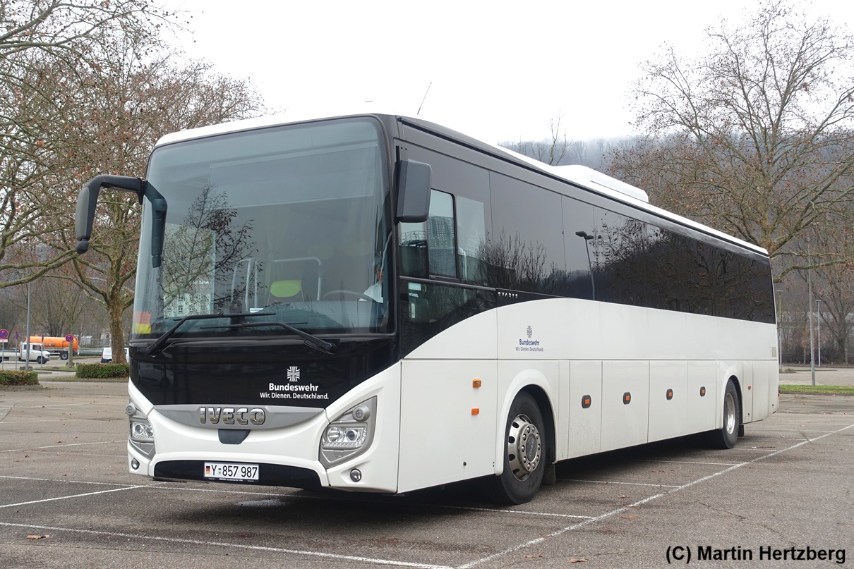 Iveco Bus Evadys  Bundeswehr , Esslingen Dezember 2025