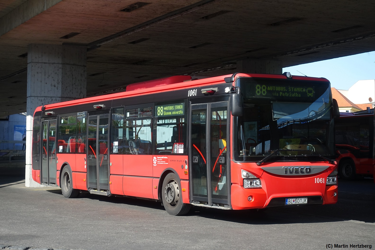 Iveco Bus Urbanway, Bratislava April 2023