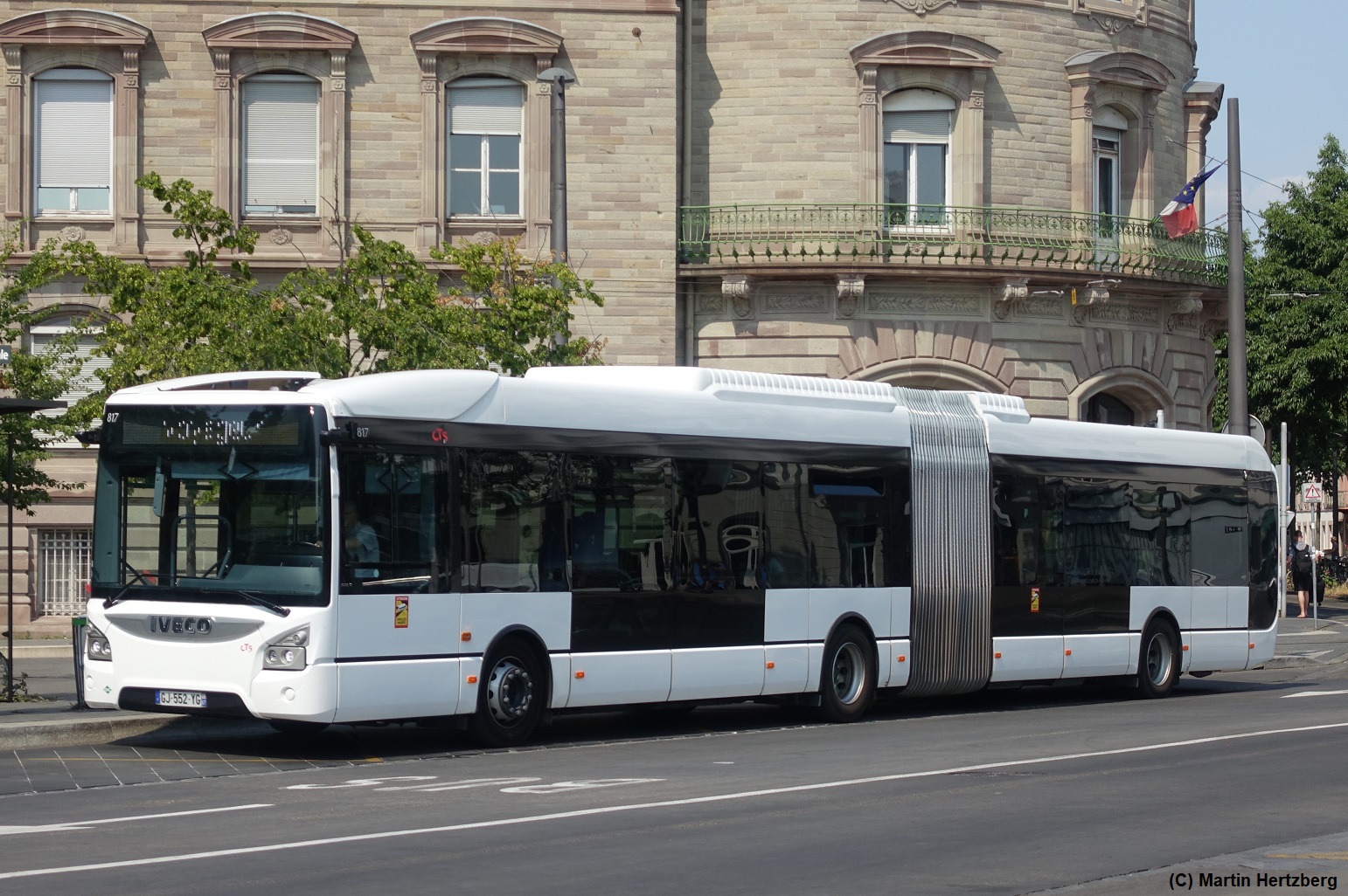 Iveco Bus Urbanway G  CTS Strasbourg , Juni 2023