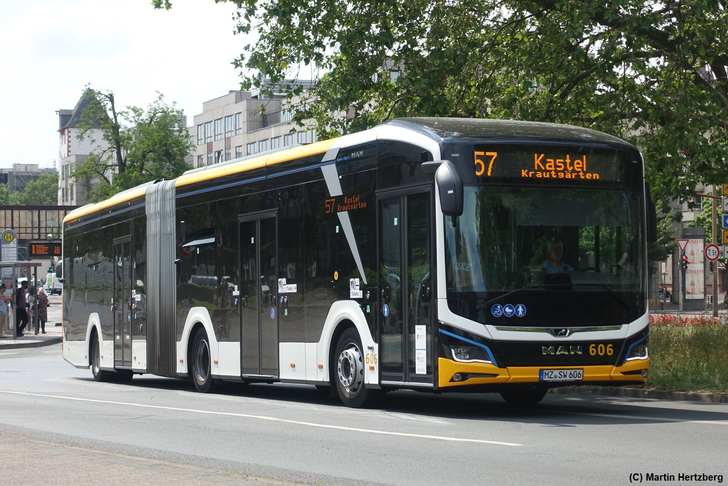 MAN Lion's City 18 E  Mainzer Mobilität , Juni 2023