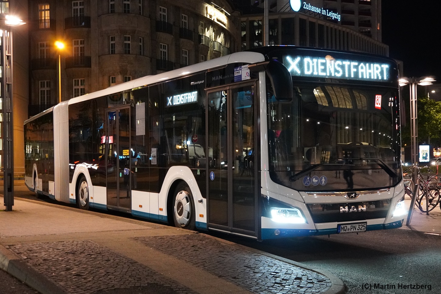 MAN Lion's City 18 Hybrid  PNVG Merseburg-Querfurt , Leipzig April 2024