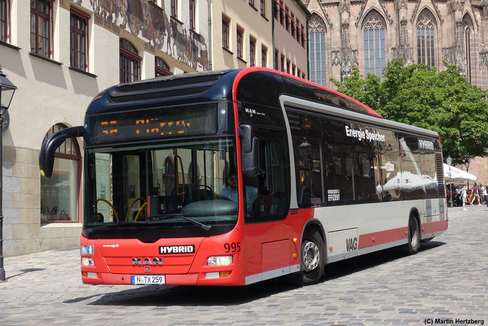 MAN Lion's City Hybrid  VAG , Nürnberg Juli 2023