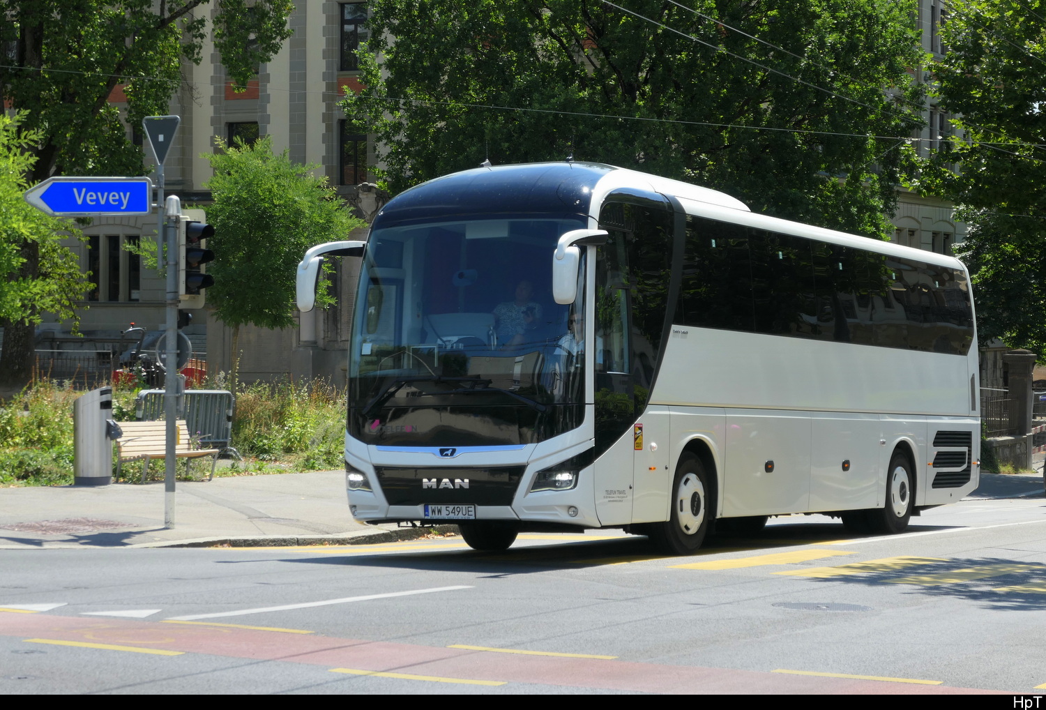 MAN Lion`s Coach unterwegs in Lausanne am 18.07.2026