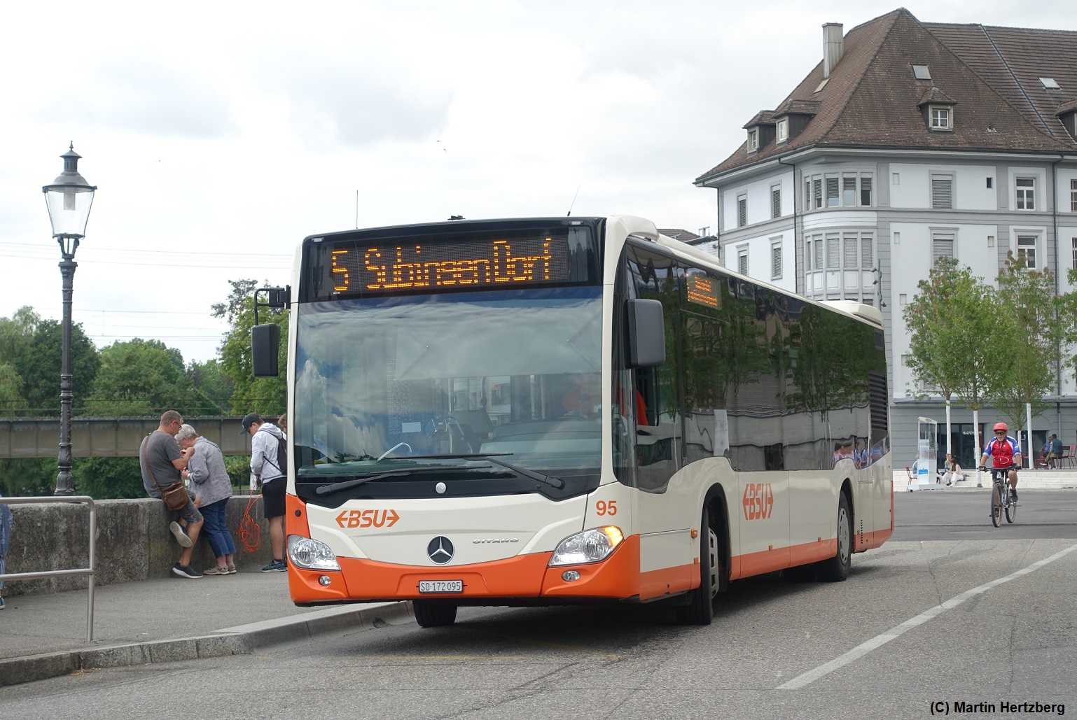 Mercedes Citaro C2  BSU , Solothurn/Schweiz Juli 2023