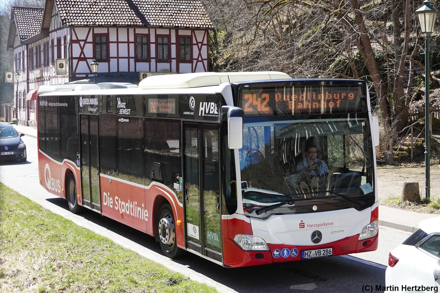Mercedes Citaro C2  Harzer Verkehrsbetriebe , Alexisbad/Harz April 2026 