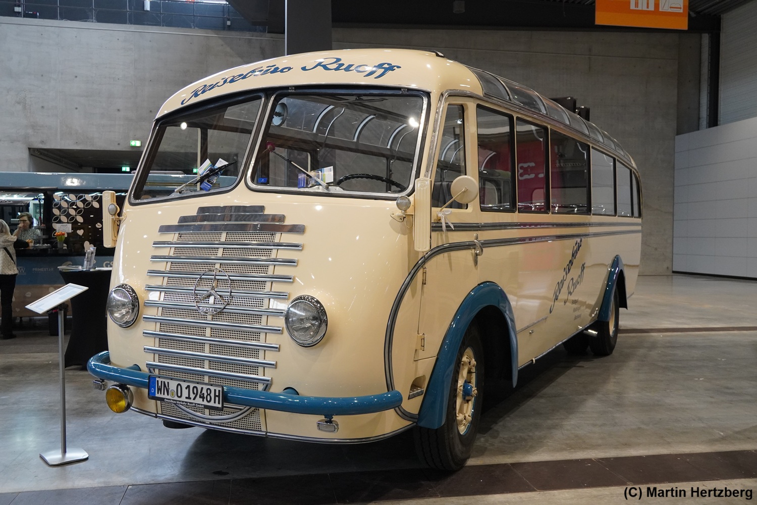 Mercedes G. Auwärter OP 3750 Bj. 1948 Ruoff, Retro Classics Stuttgart Februar 2026