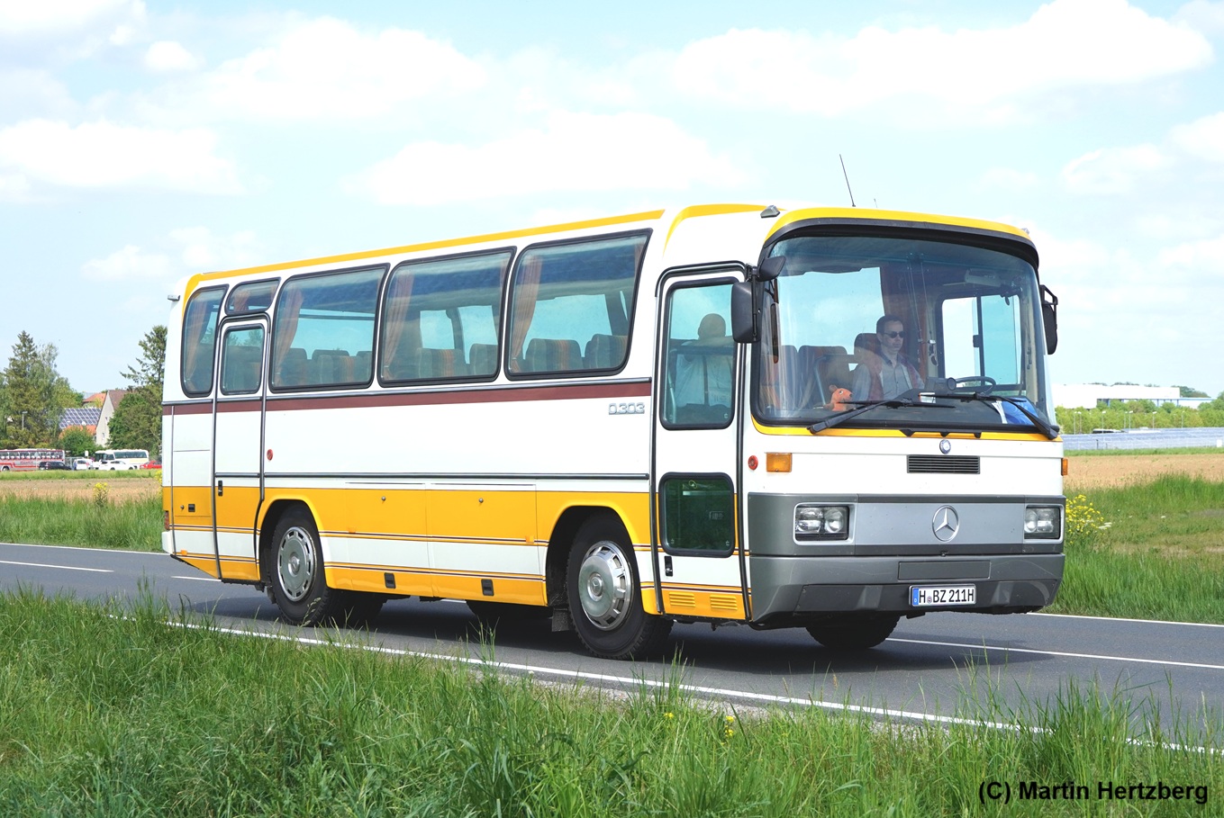 Mercedes O 303 9 R Bj. 1987, Oldtimerbustreffen Bad Mergentheim Mai 2026