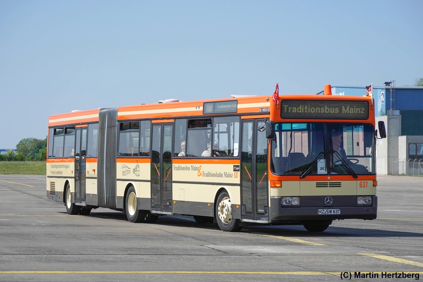 Mercedes O 405 G Bj. 1991 Traditionsbus Mainz, Oldtimerbustreffen Bad Mergentheim Mai 2026