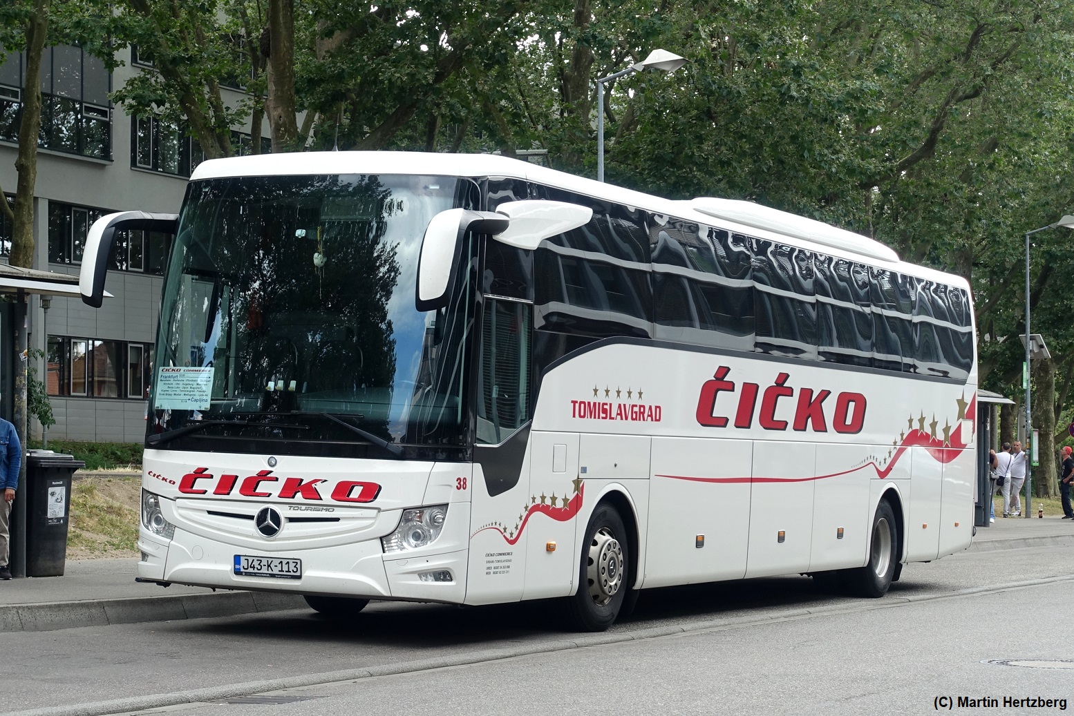 Mercedes Tourismo M/2  Cicko , Karlsruhe Juni 2023