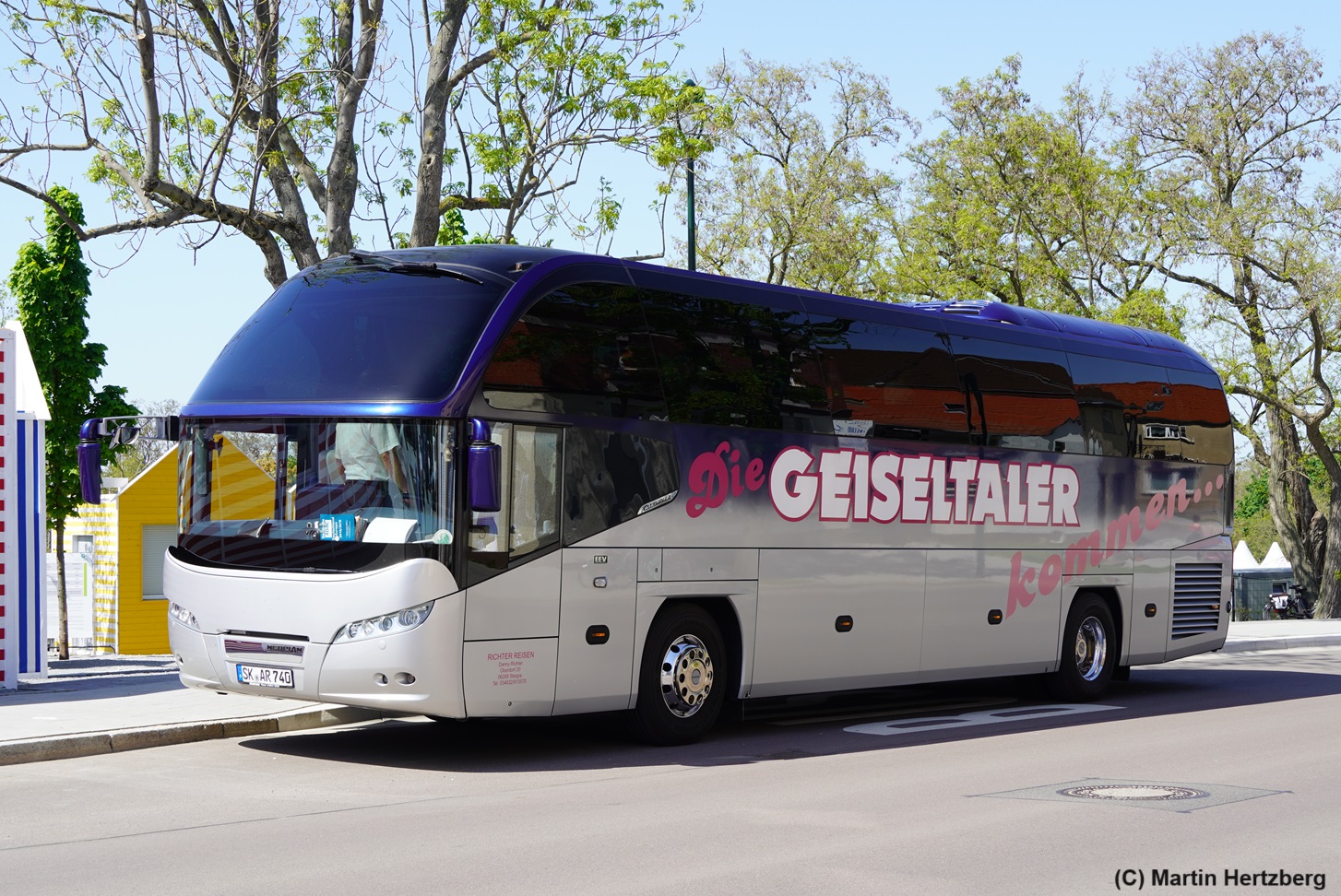 Neoplan Cityliner N 1216  Geiseltaler , Bad Dürrenberg April 2024