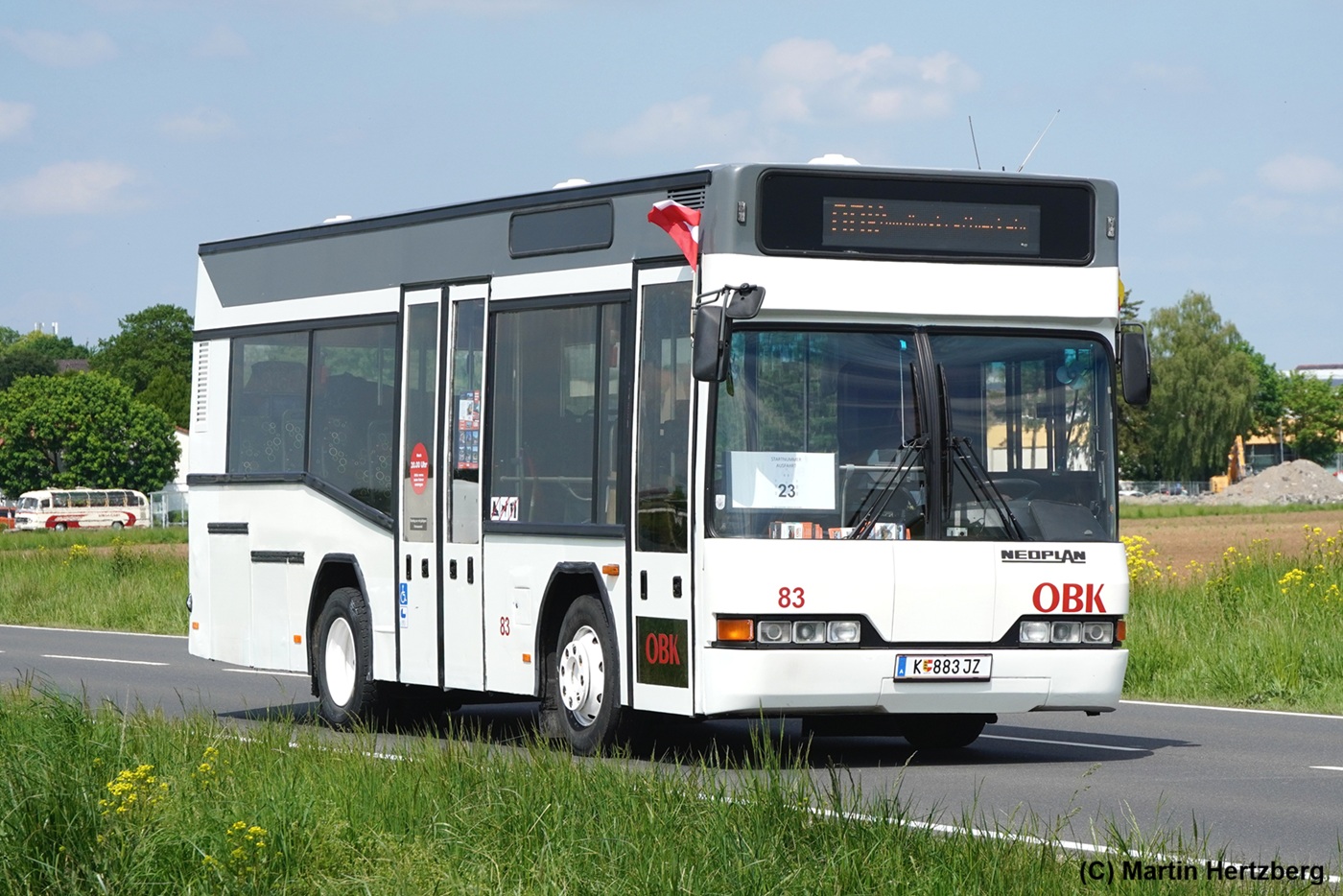 Neoplan N 4007 Bj. 1998 OBK, Oldtimerbustreffen Bad Mergentheim Mai 2026
