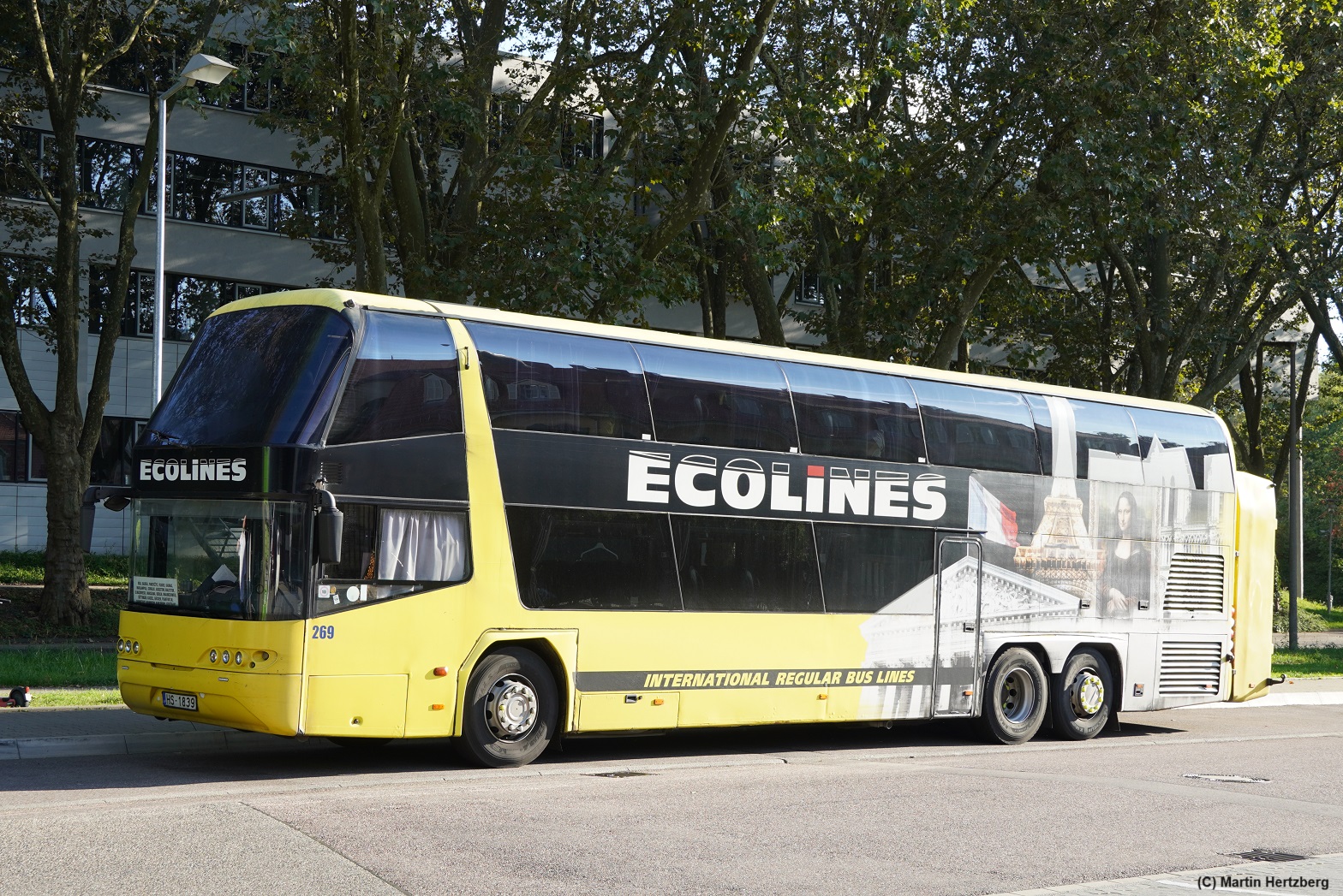 Neoplan Skyliner N 1122/3 L  Ecolines , Karlsruhe September 2023