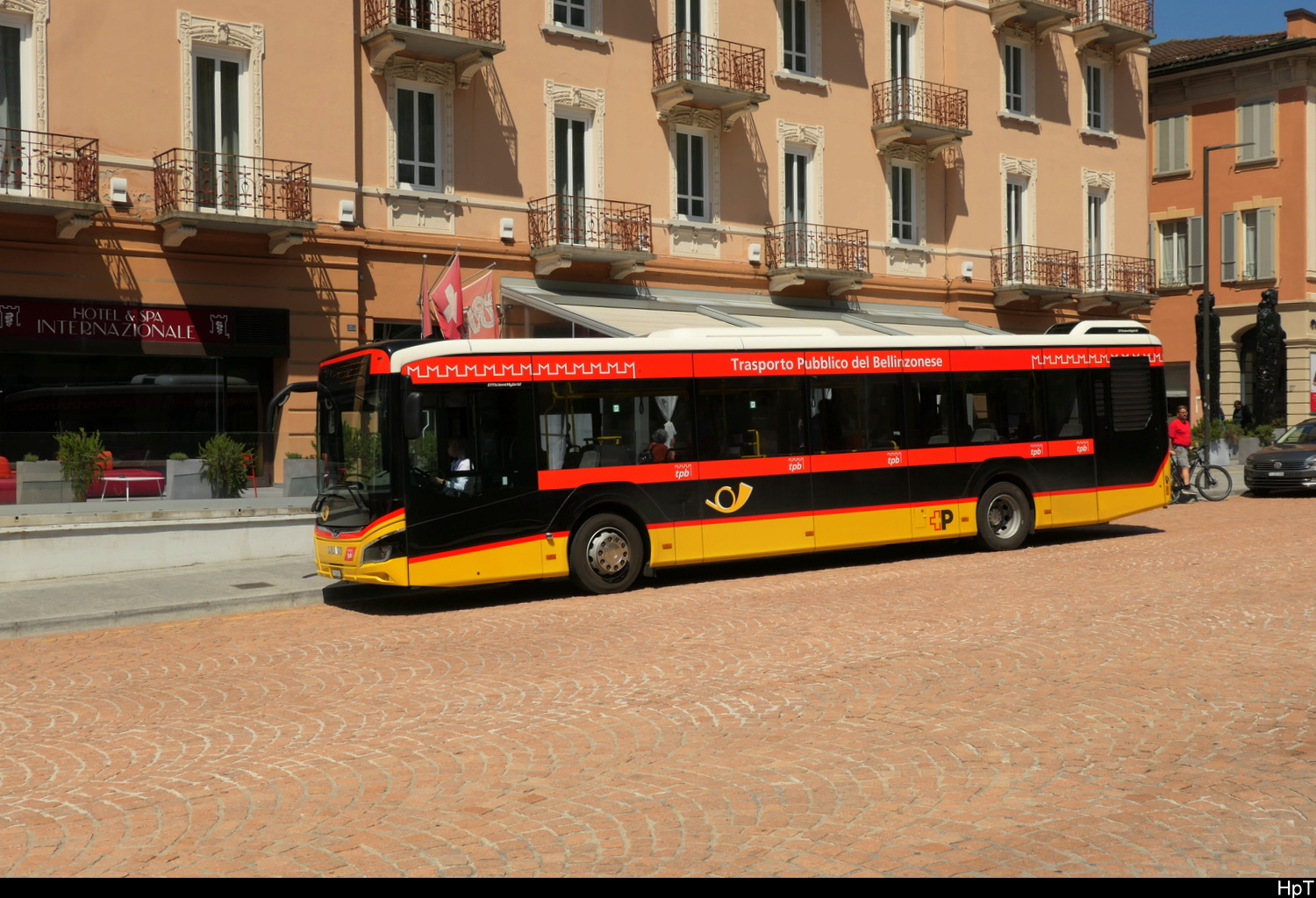 Postauto - MAN Lion`s City Hybrid TI 339201 unterwegs in Bellinzona am 01.05.2026