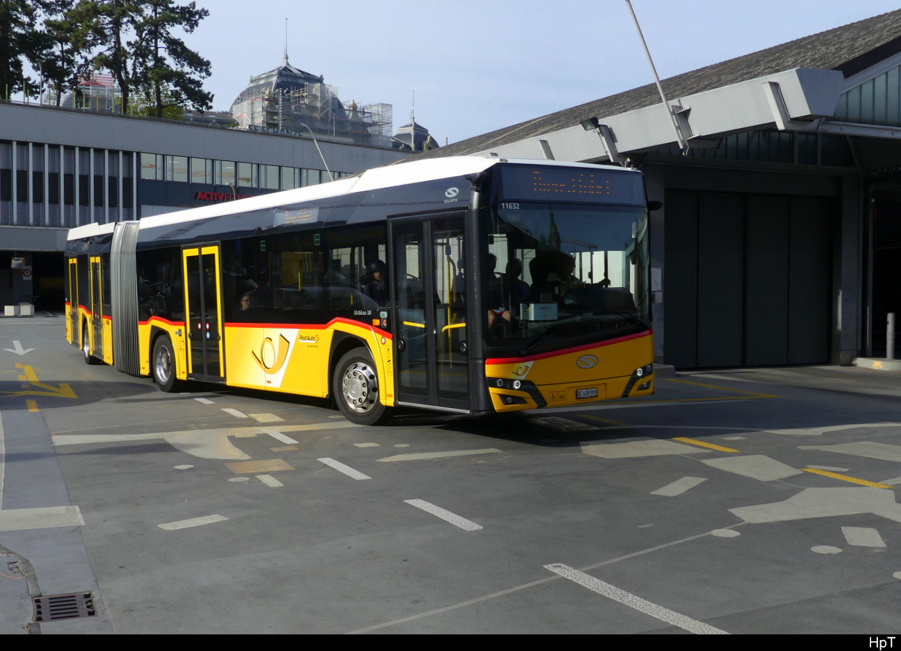 Postauto - Solaris Urbino  BE  408909 in Bern am 03.09.2023