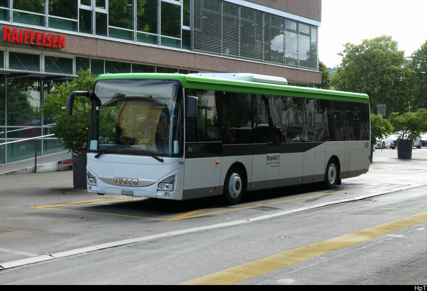 RAPOLD - Iveco Crossway LE 12 ( ex �sterreich ) Nr.993  VD 153993 in Yverdon am 27.07.2026