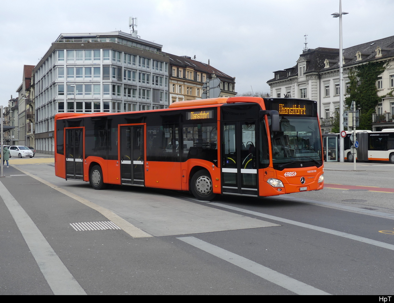 rbs - Mercedes Citaro  Nr.204 unterwegs in der Stadt Solothurn am 19.04.2023
