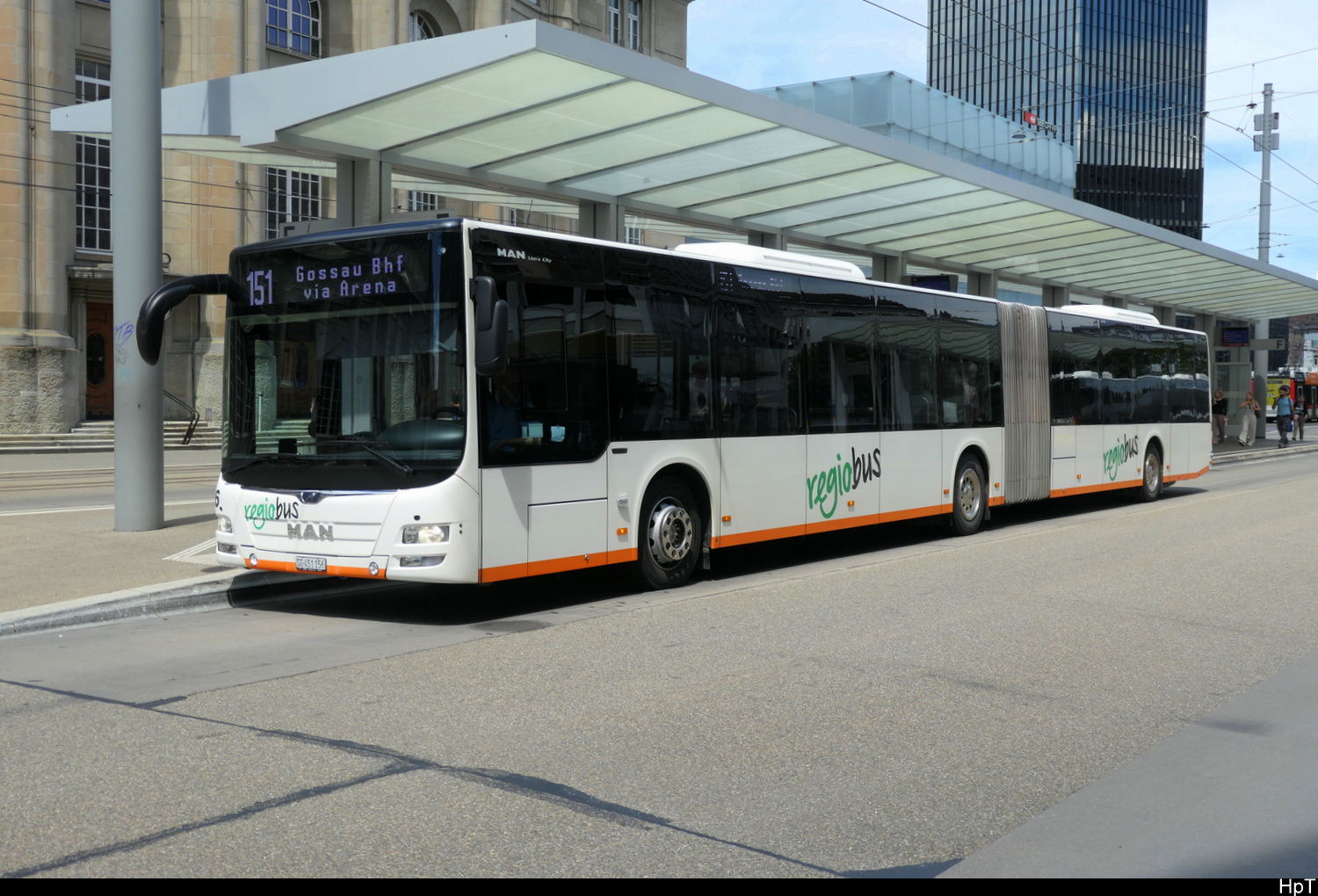 regiobus Gossau - MAN Lion`s City  Nr.56 unterwegs in St. Gallen am 03.07.2026