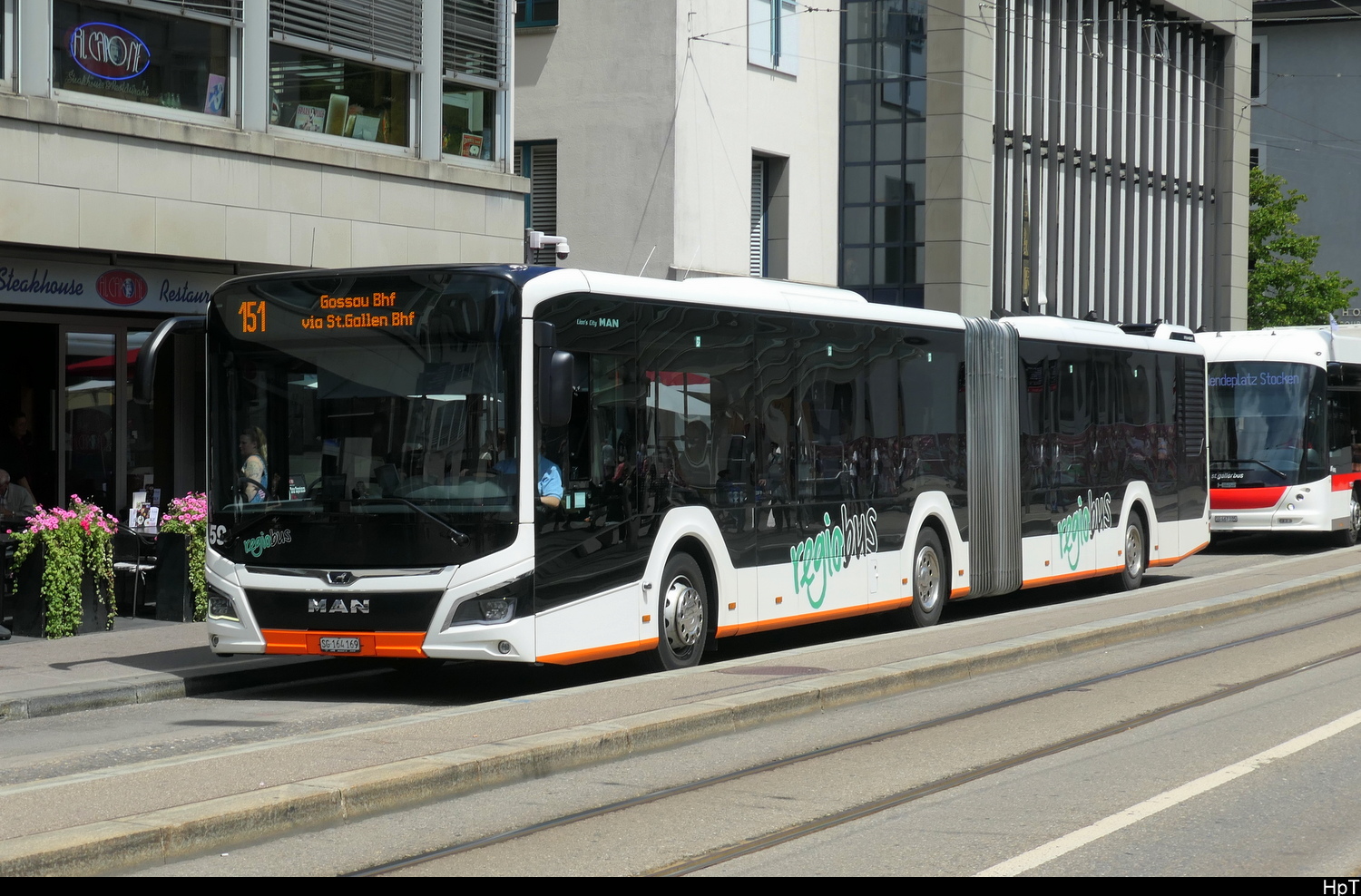 regiobus Gossau - MAN Lion`s City Hybrid  Nr.59 unterwegs in St. Gallen am 03.07.2026