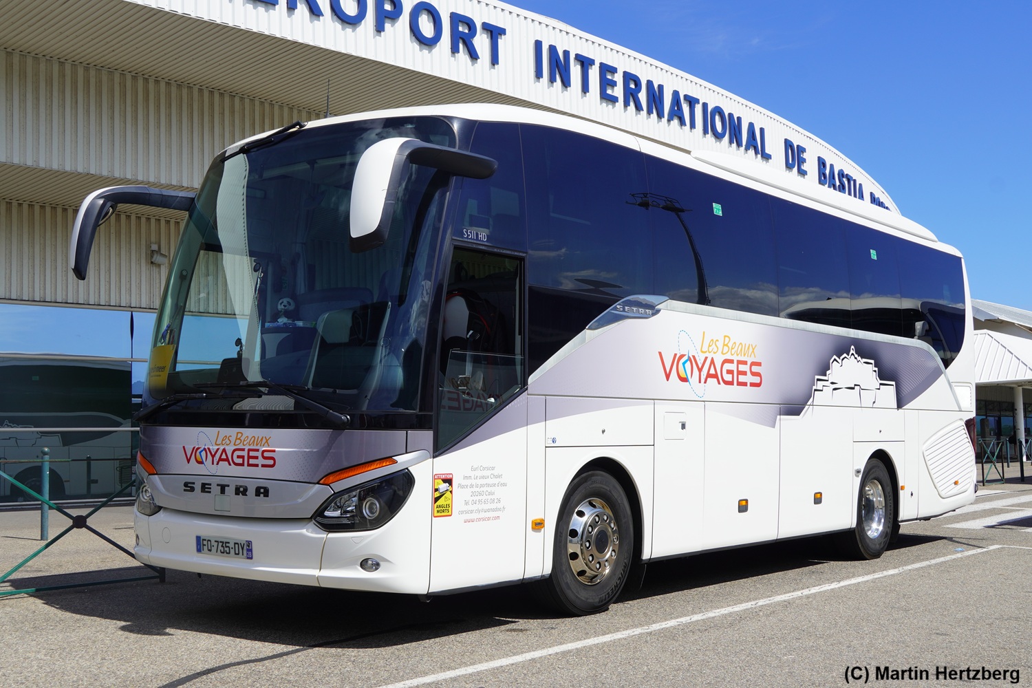 Setra S 511 HD  Les Beaux Voyages , Korsika Juni 2026