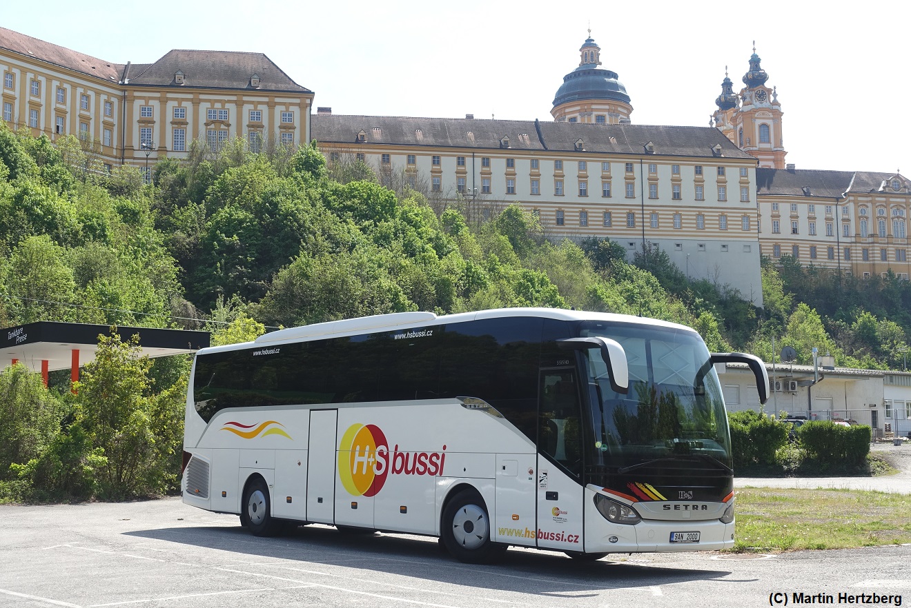 Setra S 515 HD  H + S , Melk/Österreich Mai 2023