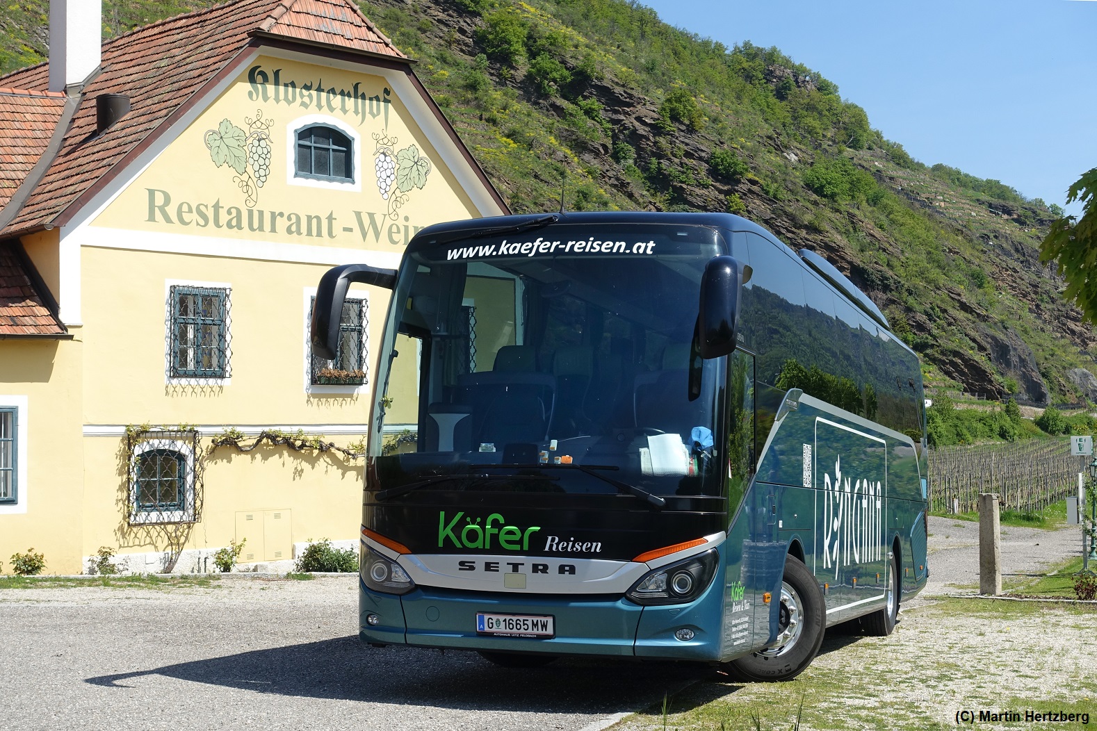 Setra S 515 HD  Käfer Gingana , Wachau/Österreich Mai 2023