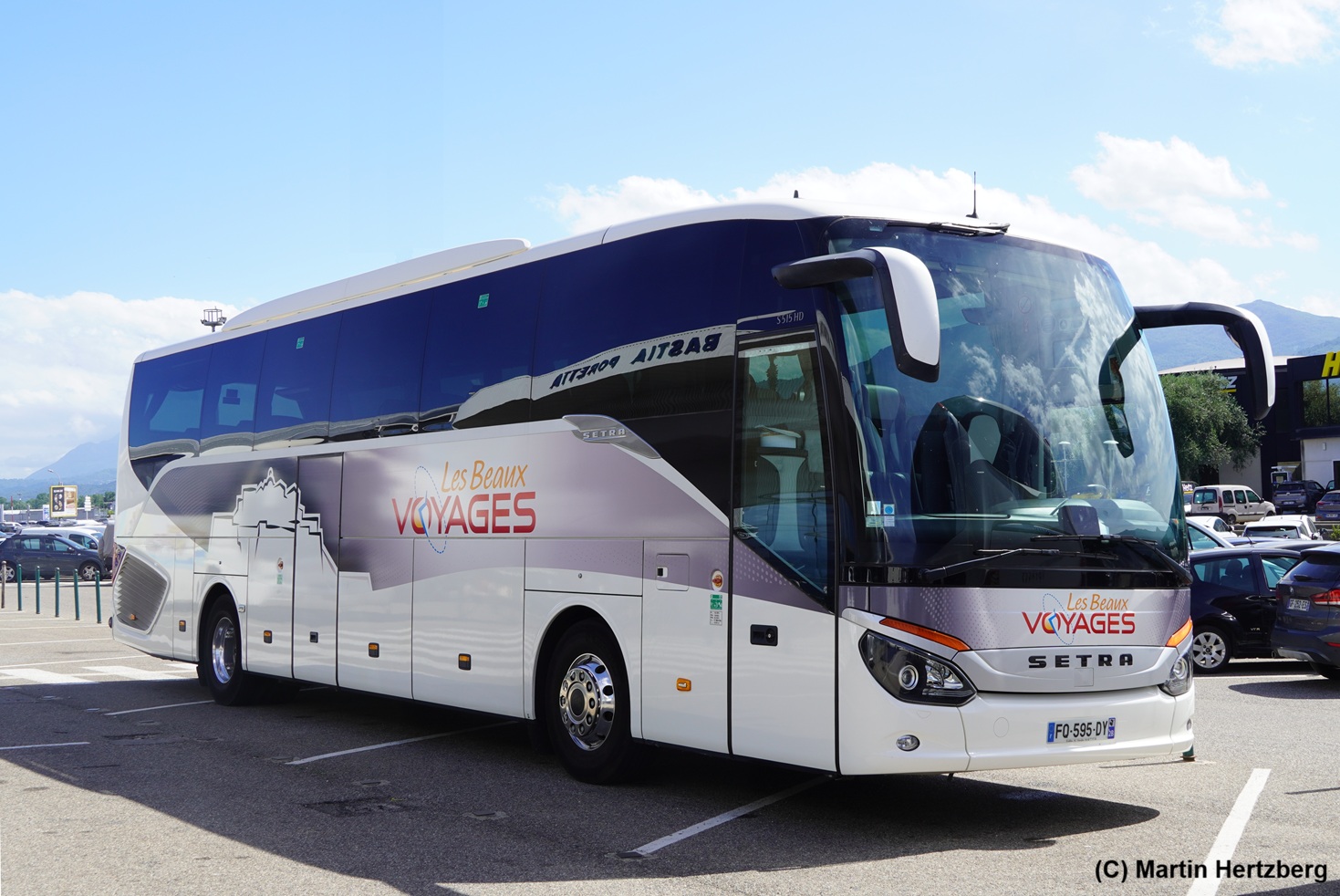 Setra S 515 HD  Les Beaux Voyages , Korsika Juni 2026