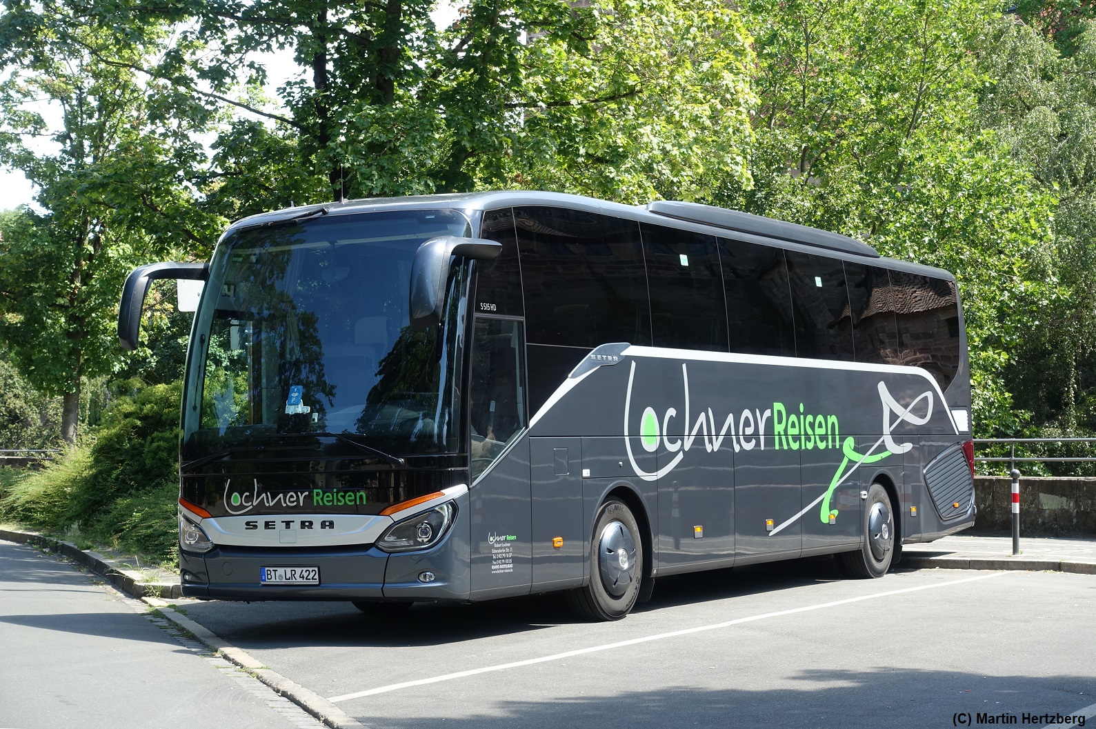 Setra S 515 HD  Lochner , Nürnberg Juli 2023