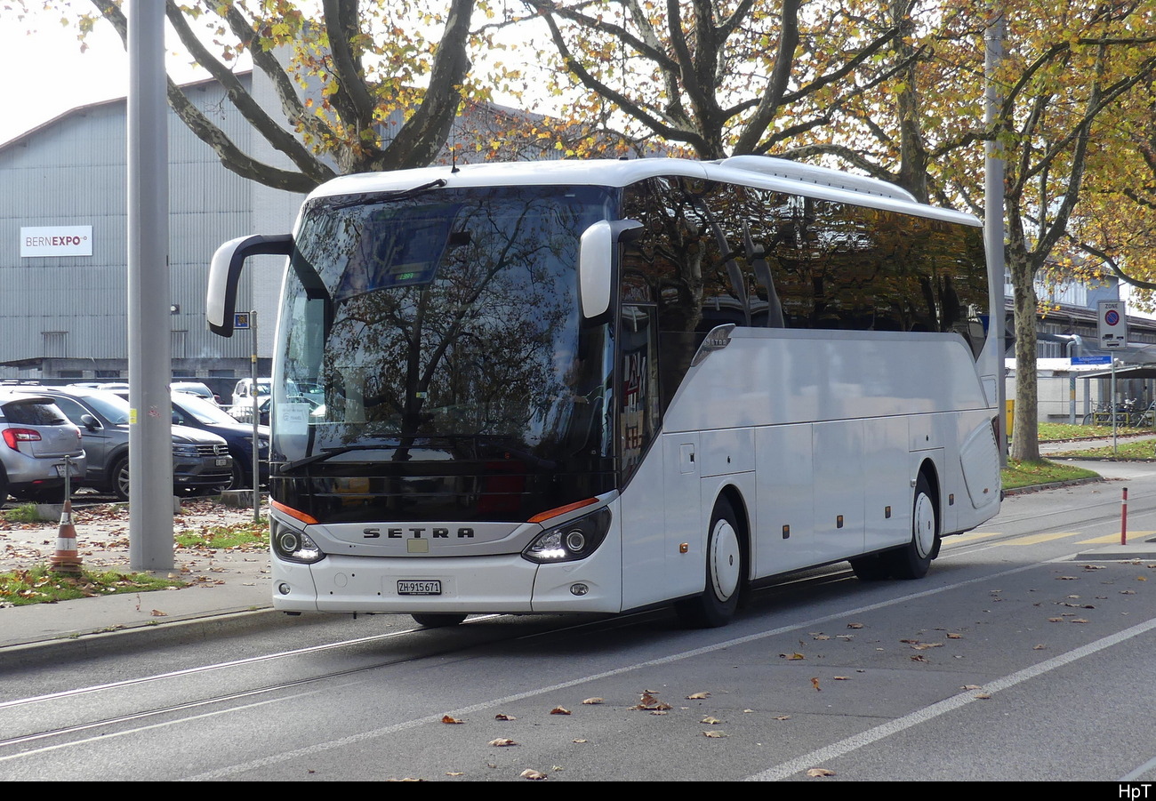 Setra S 515 HD Reisecar unterwegs in Bern am 06.11.2022