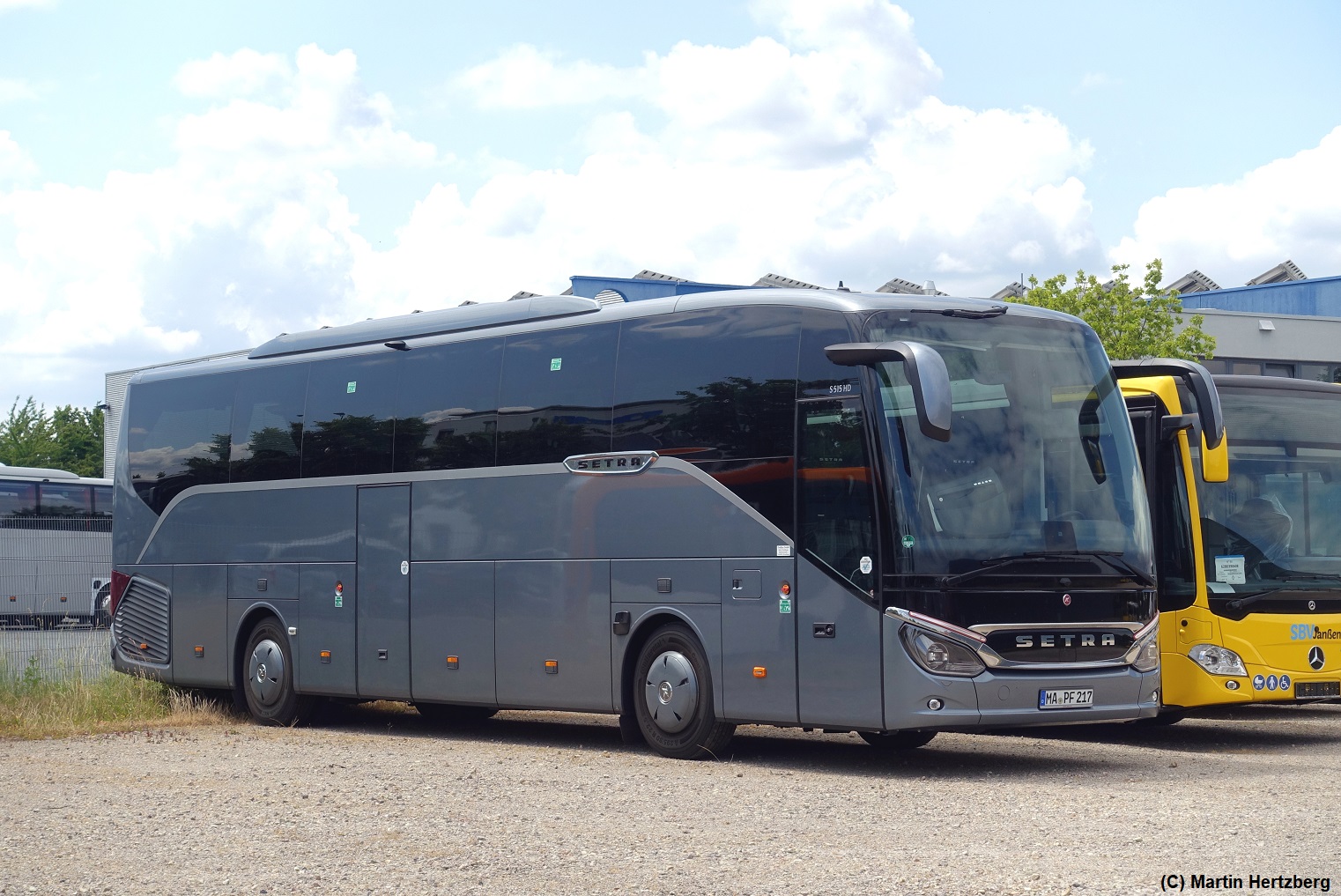 Setra S 515 HD Vorführwagen, Hirschberg Juni 2023