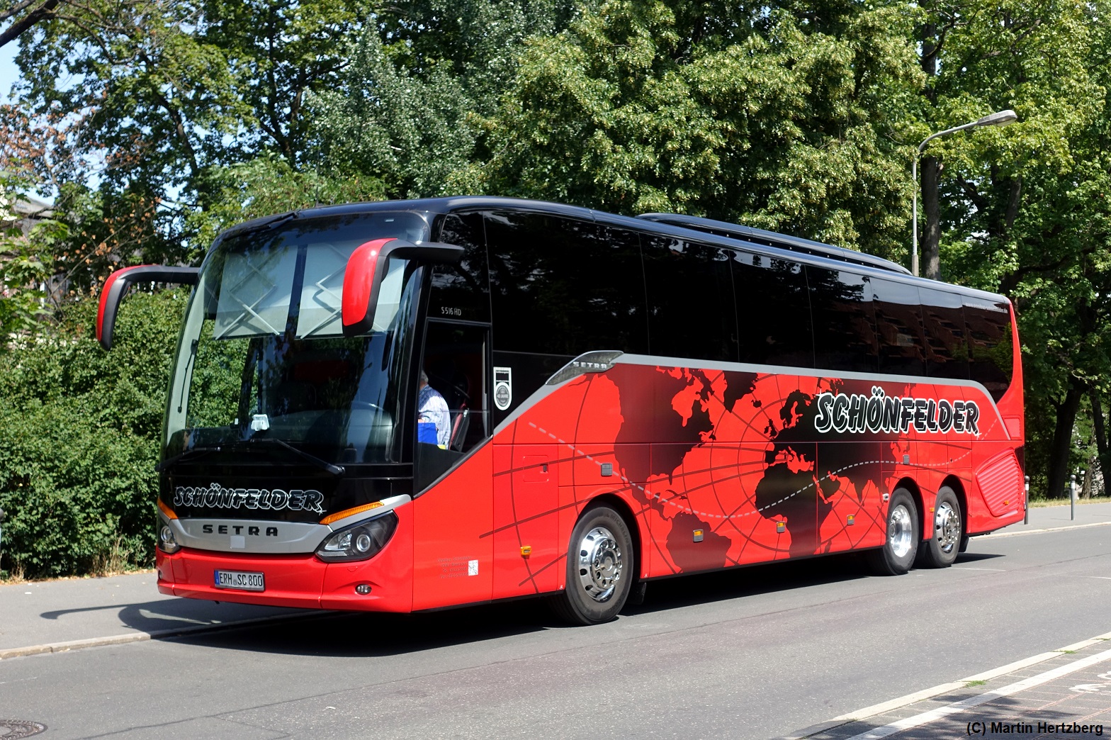 Setra S 516 HD  Schönfelder , Nürnberg Juli 2023