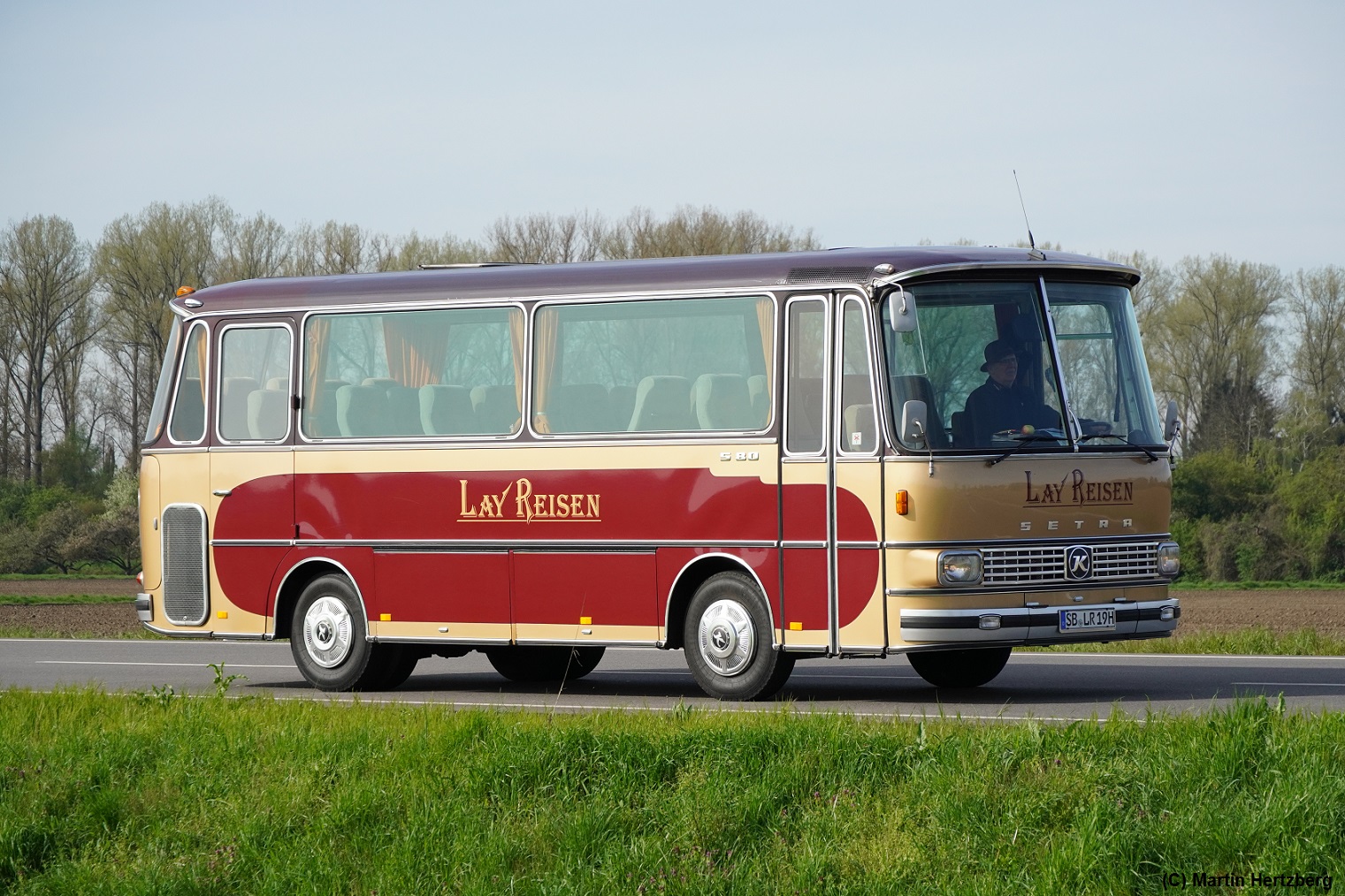 Setra S 80  Lay , 6. Europatreffen historischer Omnibusse in Sinsheim/Speyer April 2023