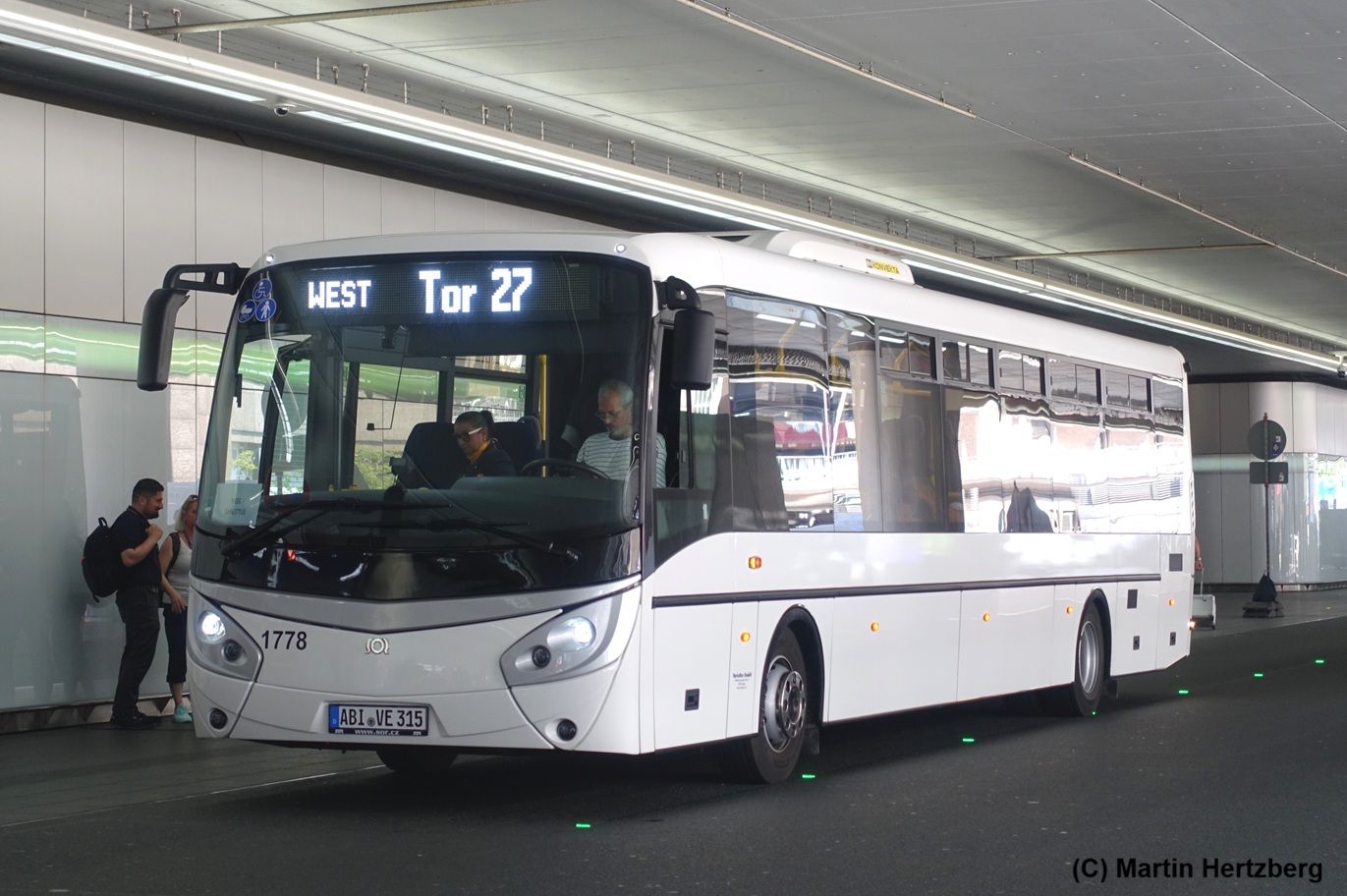 SOR ICN 12  VarioBus , Frankfurt Flughafen Mai 2026