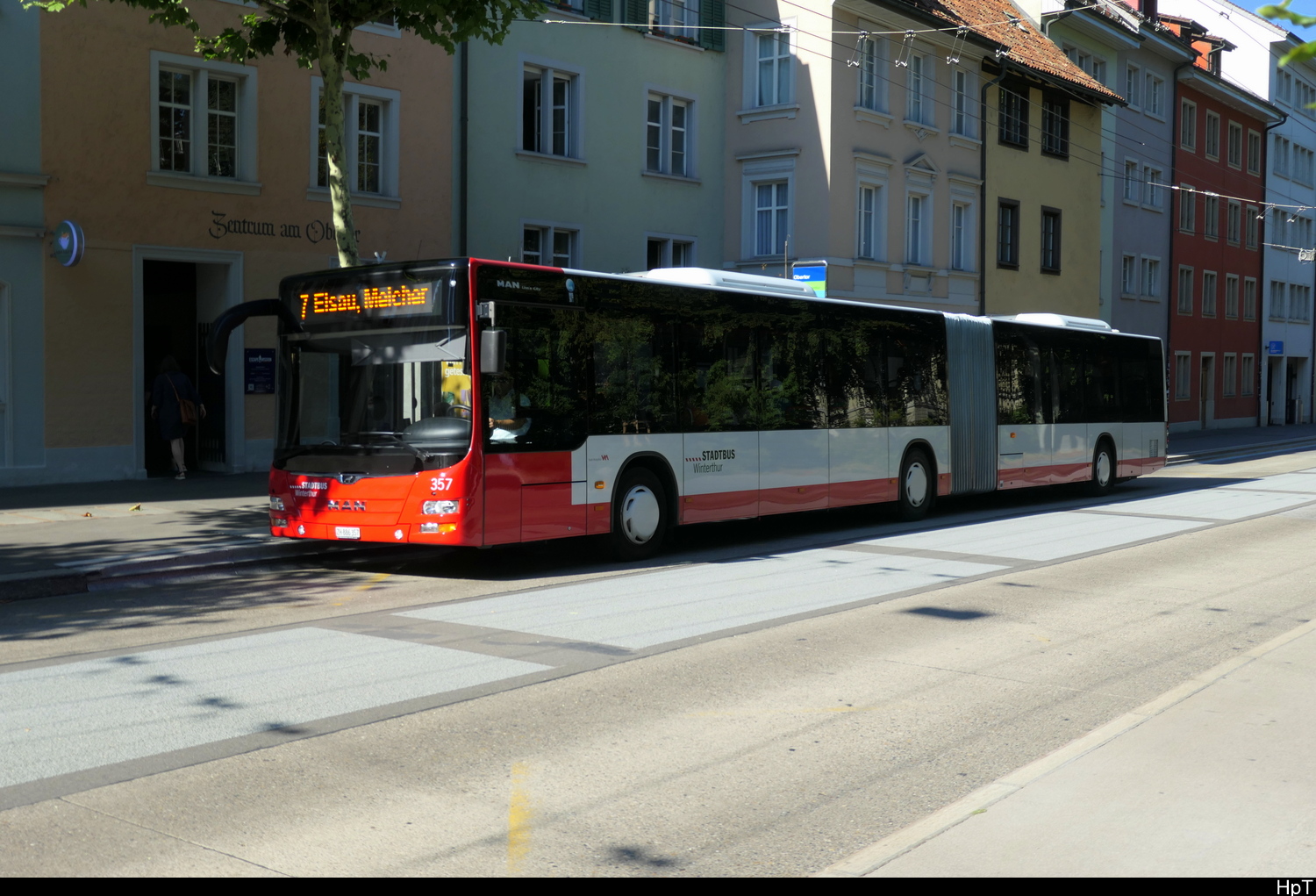 Stadtbus Winterthur - MAN Lion`s City  Nr.357 unterwegs in Winterthur am 28.07.2026