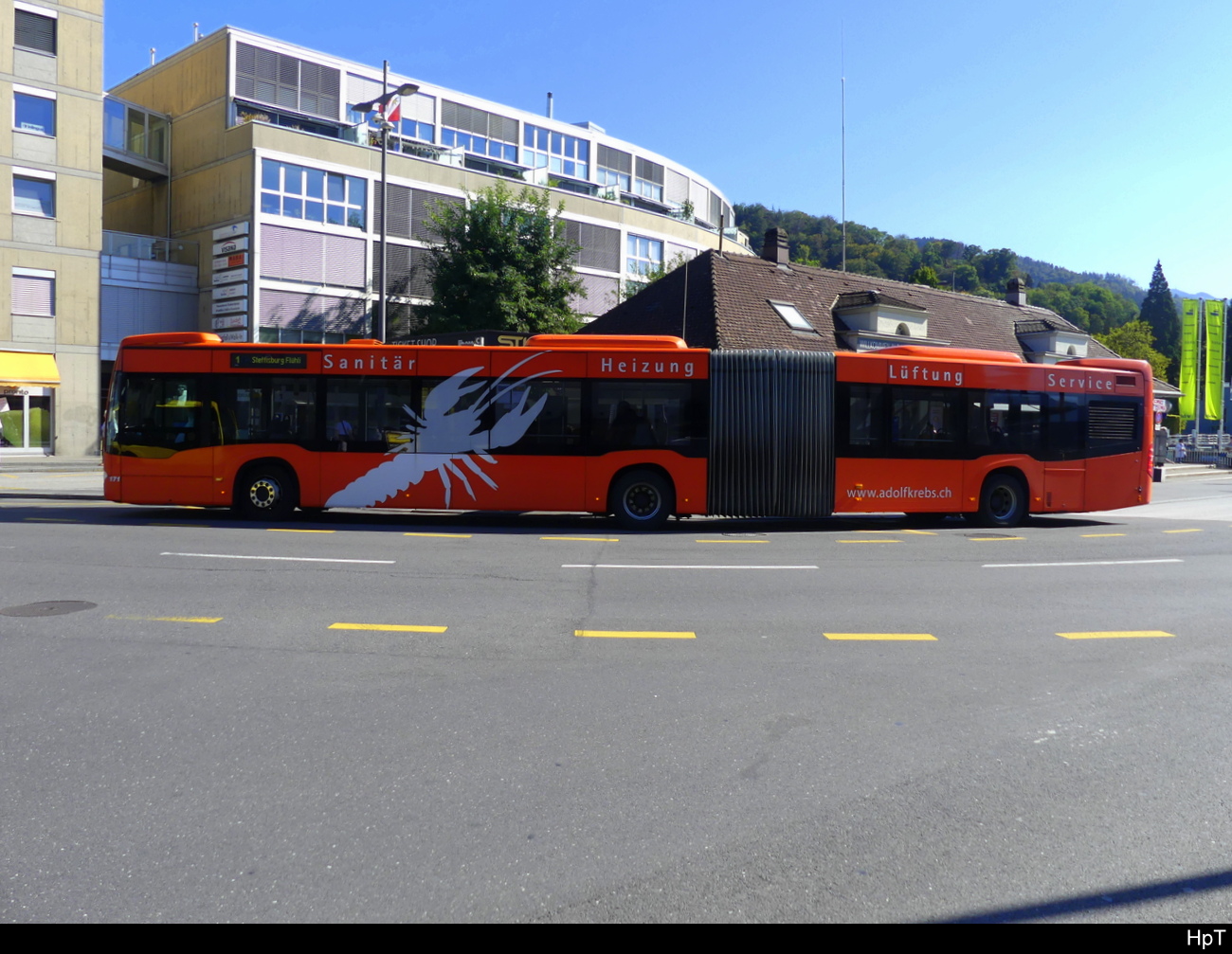 STI - Mercedes Citaro Nr.171 beim Bahnhof Thun am 29.09.2023