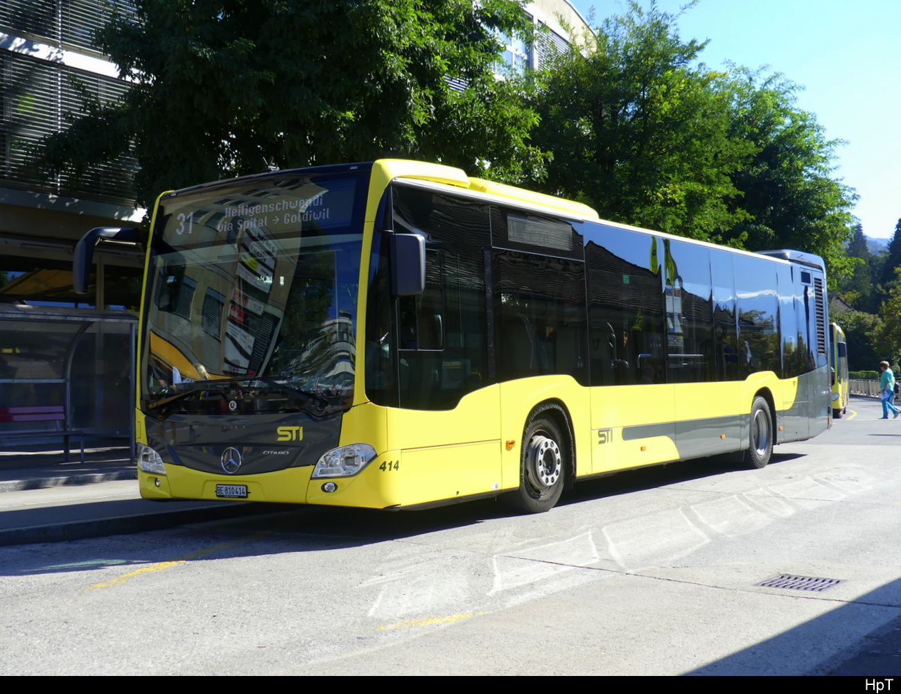 STI - Mercedes Citaro Nr.414 in Thun am 29.09.2023