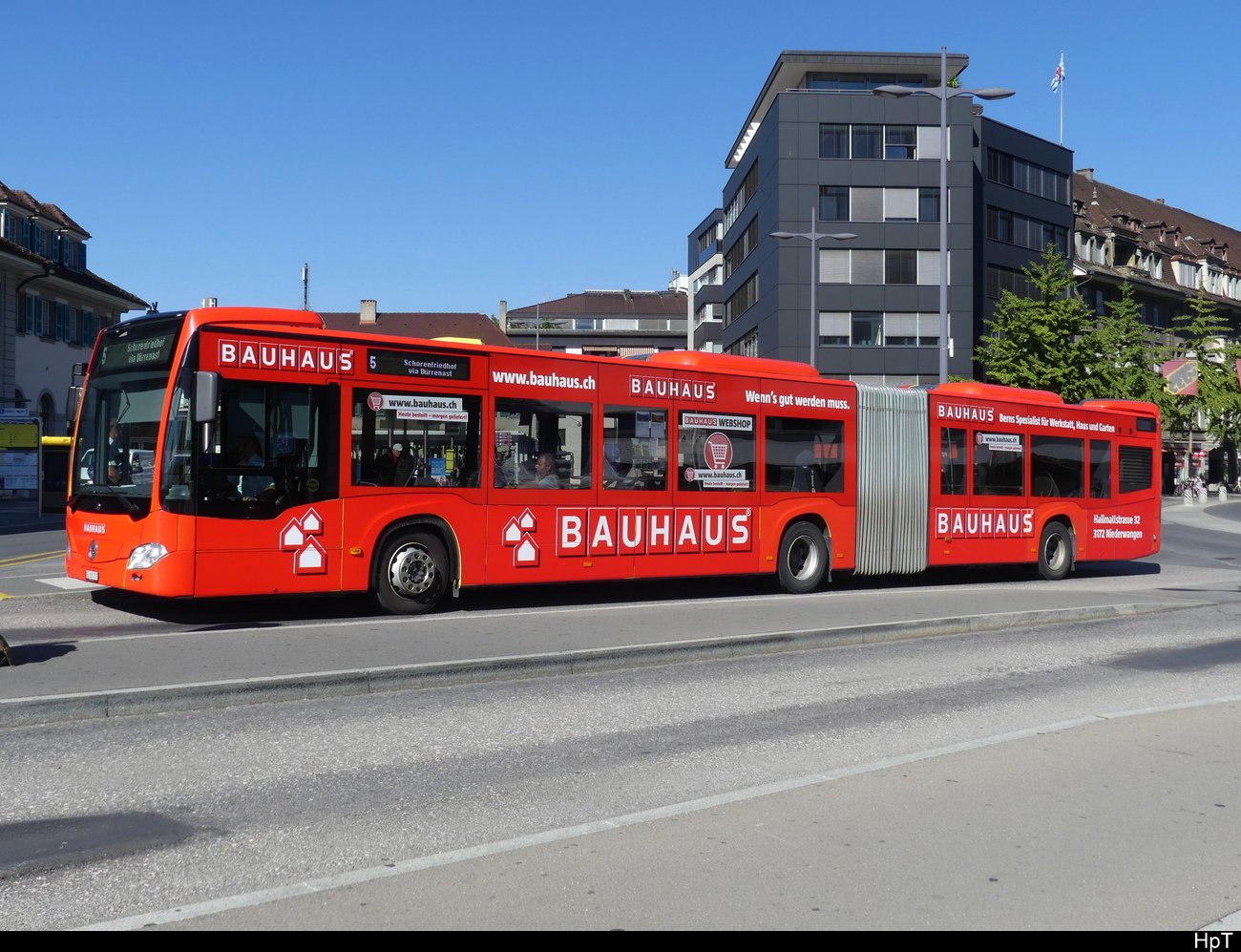 STI - Mercedes Citaro Nr.707 beim Bahnhof Thun am 29.09.2023
