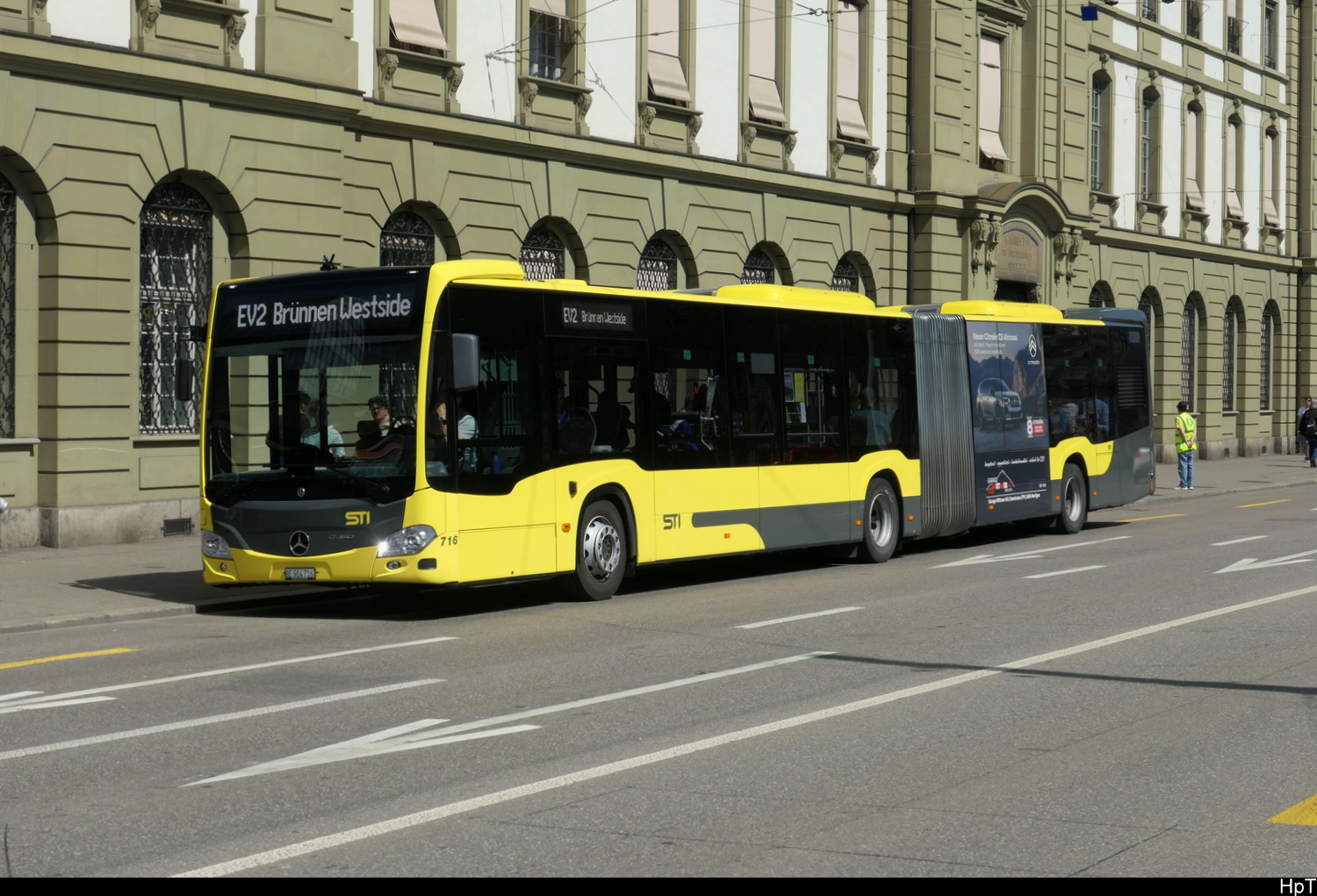 STI - Mercedes Citaro  Nr.716  BE  904716 unterwegs in Bern als Bahnersatz am 11.04.2026